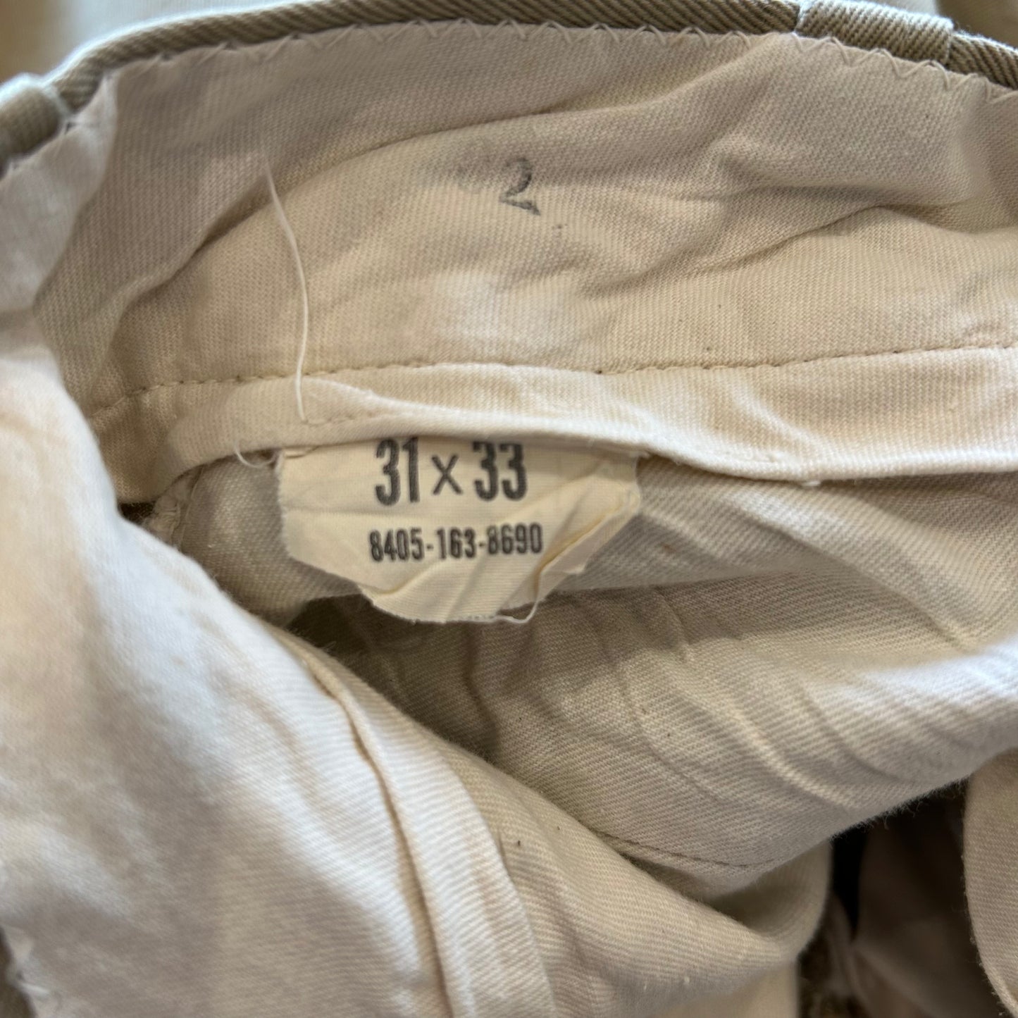 60's U.S.ARMY Chino Trousers アーミーチノ (31×33)/A2319P-SO