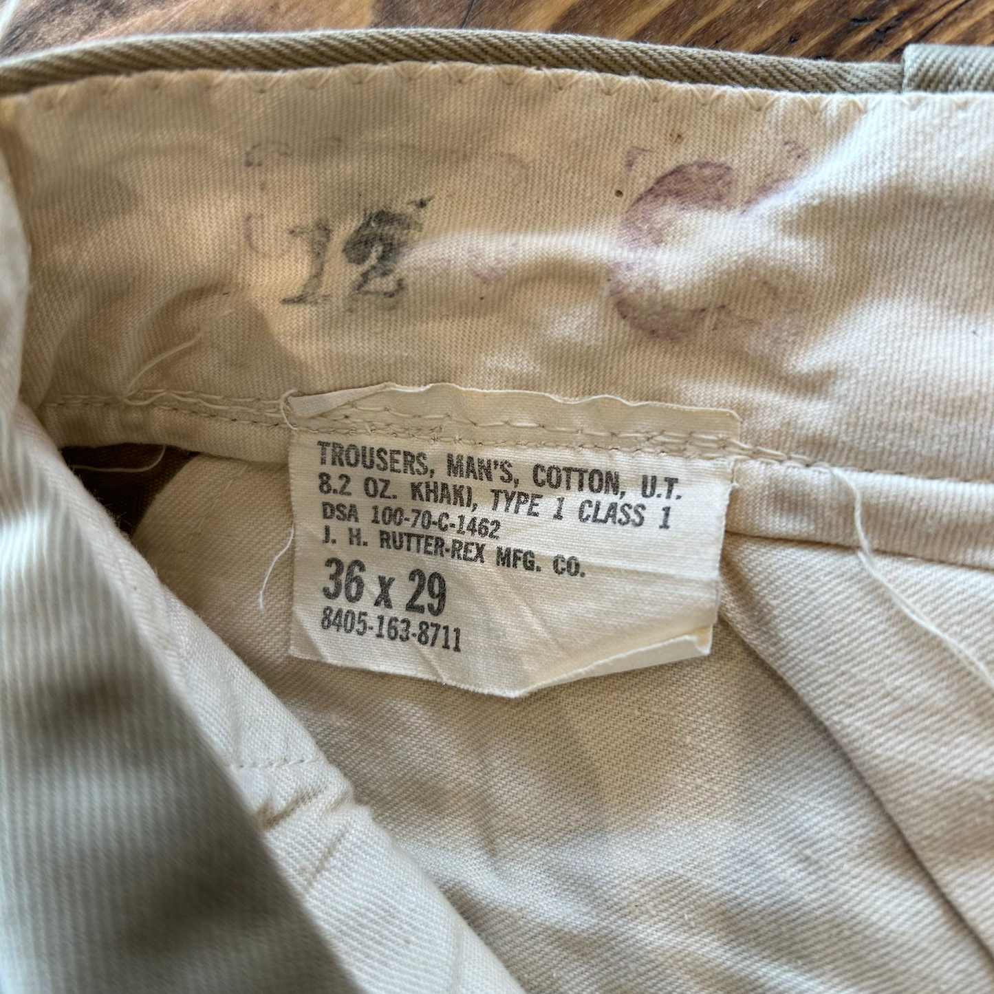 70's U.S.ARMY Chino trousers アーミーチノ(36×29)/A6966P-SO