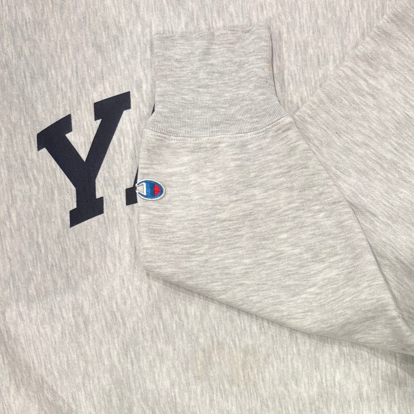 00's Campion REVERSE WEAVE リバースウィーブ YALE グレー L /A7644S-SO