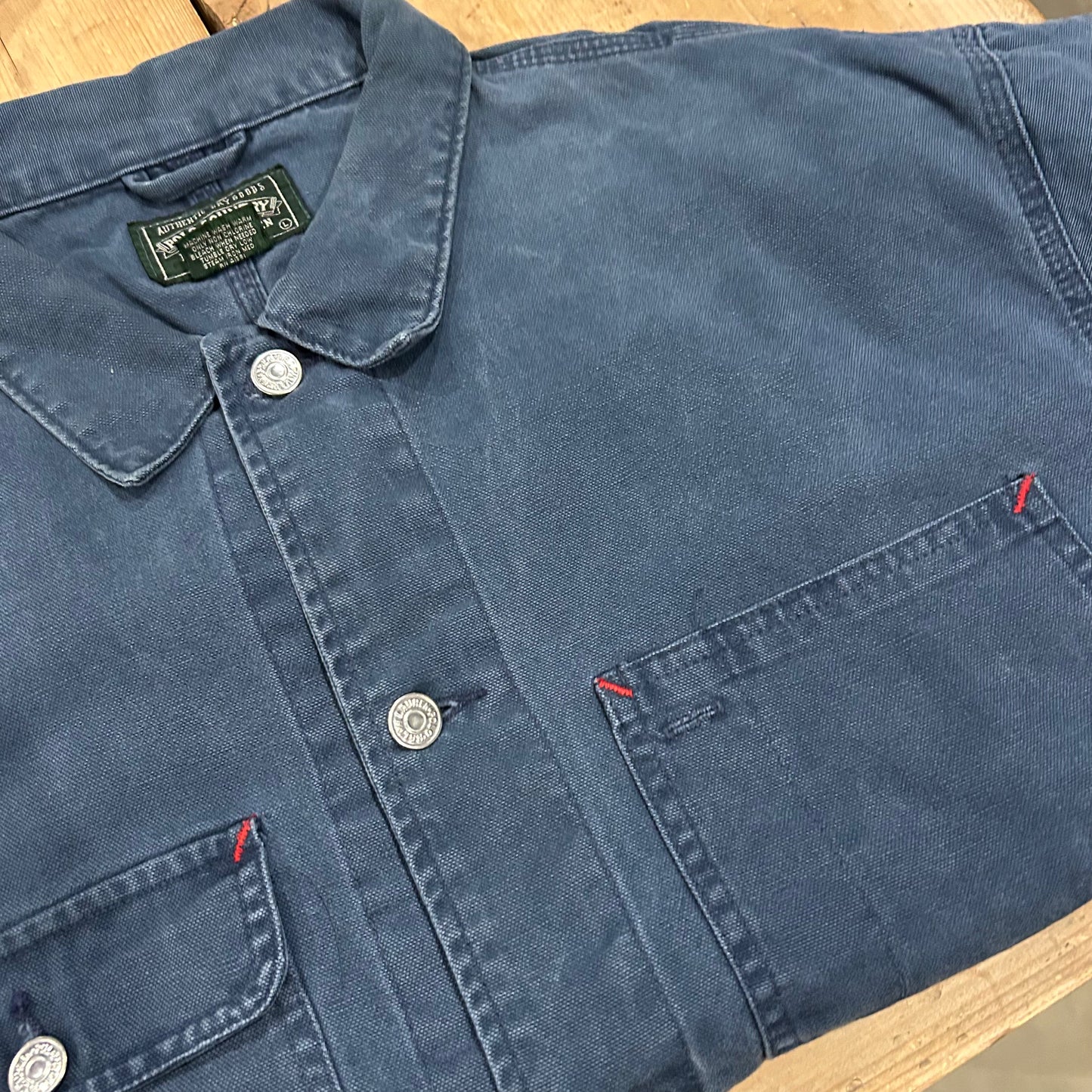 90's POLO COUNTRY ポロカントリー ラルフローレン トラッカージャケット ダック生地(L)/A5682J-SO