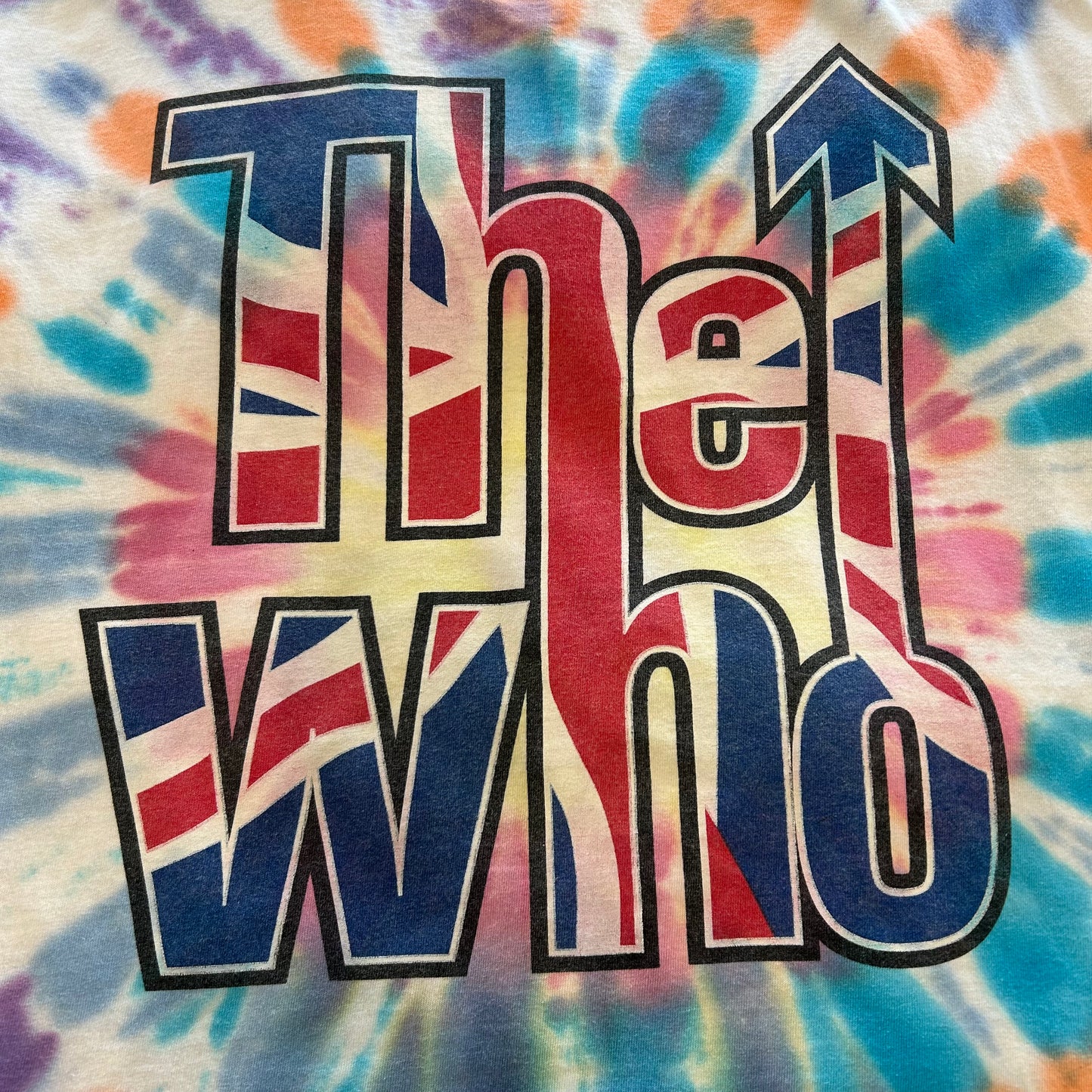 00's The Who ジョン・エントウィッスル 追悼ツアーTシャツ タイダイTシャツ DELTA (XL)/A4311T-SO