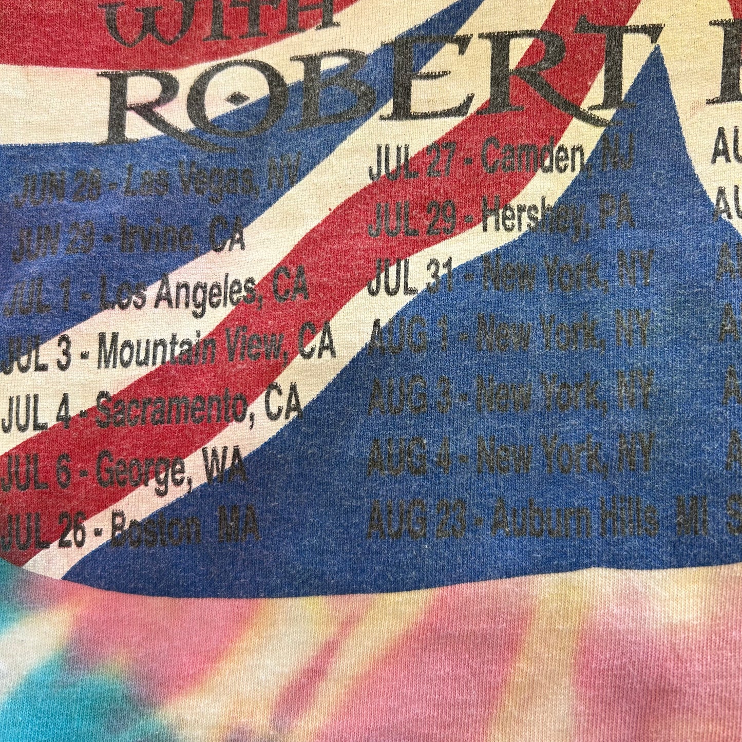 00's The Who ジョン・エントウィッスル 追悼ツアーTシャツ タイダイTシャツ DELTA (XL)/A4311T-SO