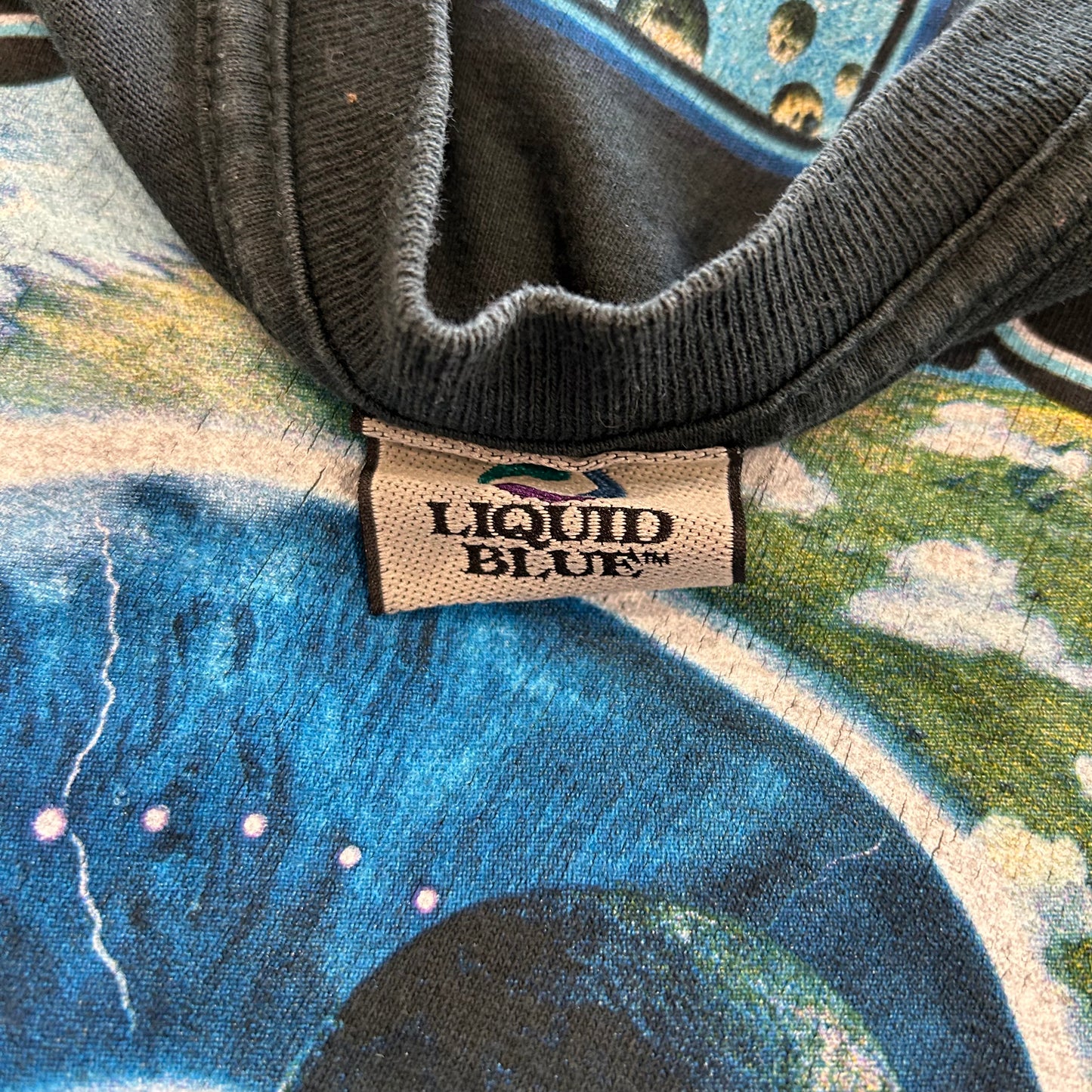 00's PINK FLOYD ピンクフロイド PULSE タイダイTシャツ LIQUID BLUE /A7063T-SO
