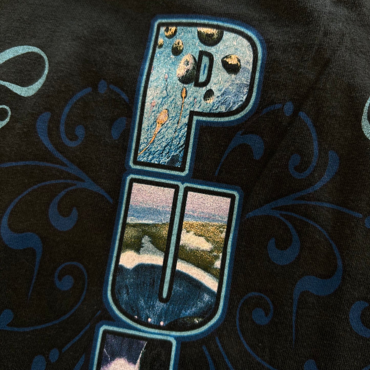 00's PINK FLOYD ピンクフロイド PULSE タイダイTシャツ LIQUID BLUE /A7063T-SO