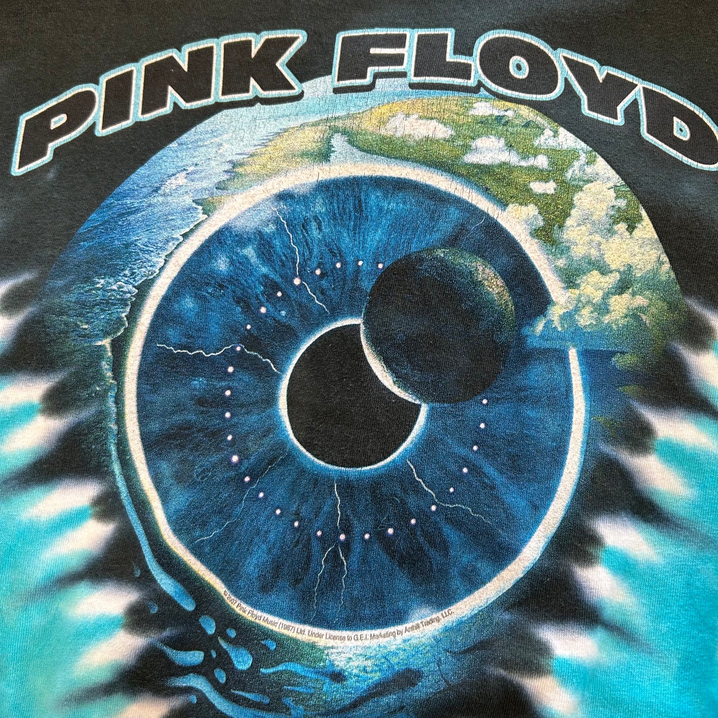 00's PINK FLOYD ピンクフロイド PULSE タイダイTシャツ LIQUID BLUE /A7063T-SO