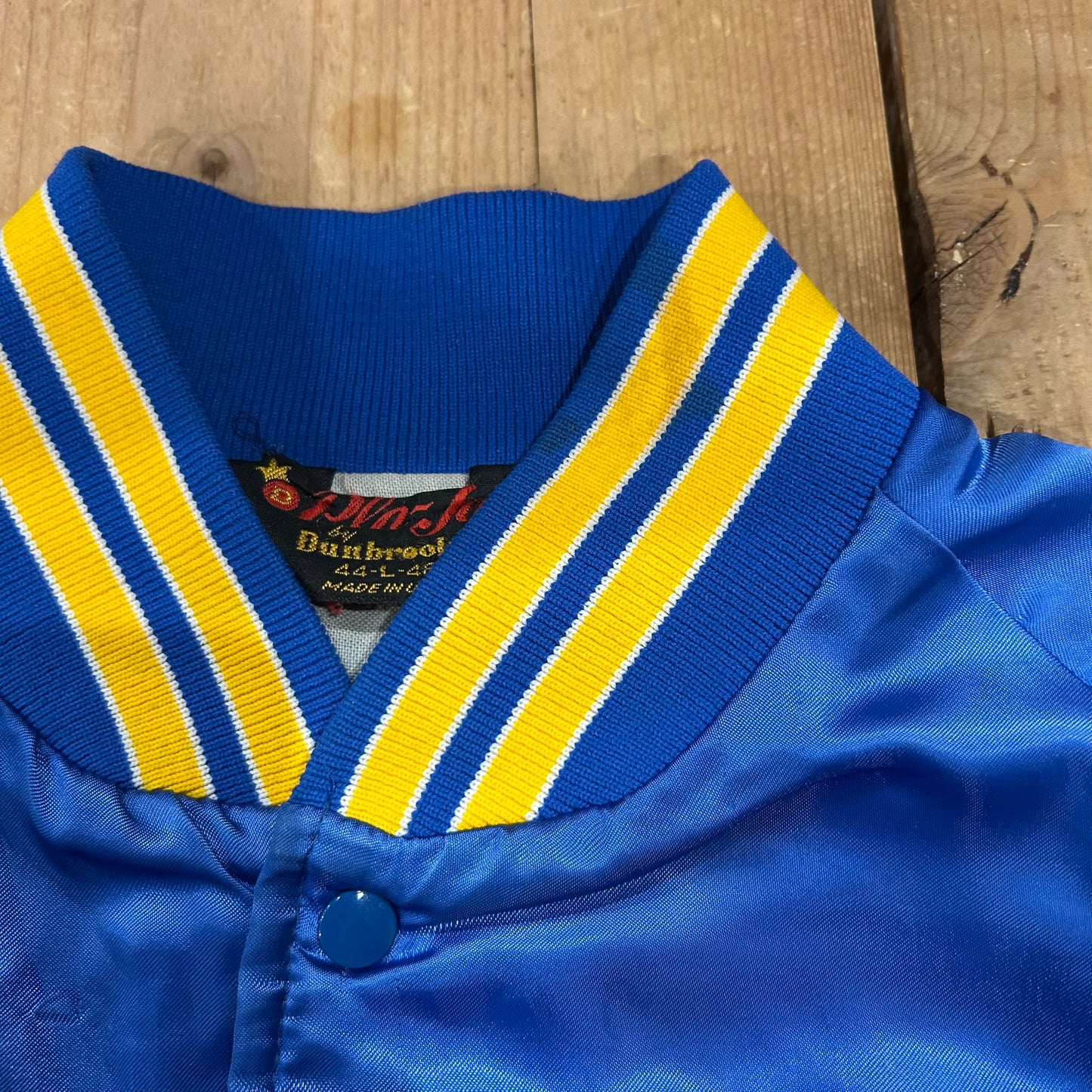 80's Dunbrooke チェーンステッチ スタジャン ブルー (L)/A4931N-SO