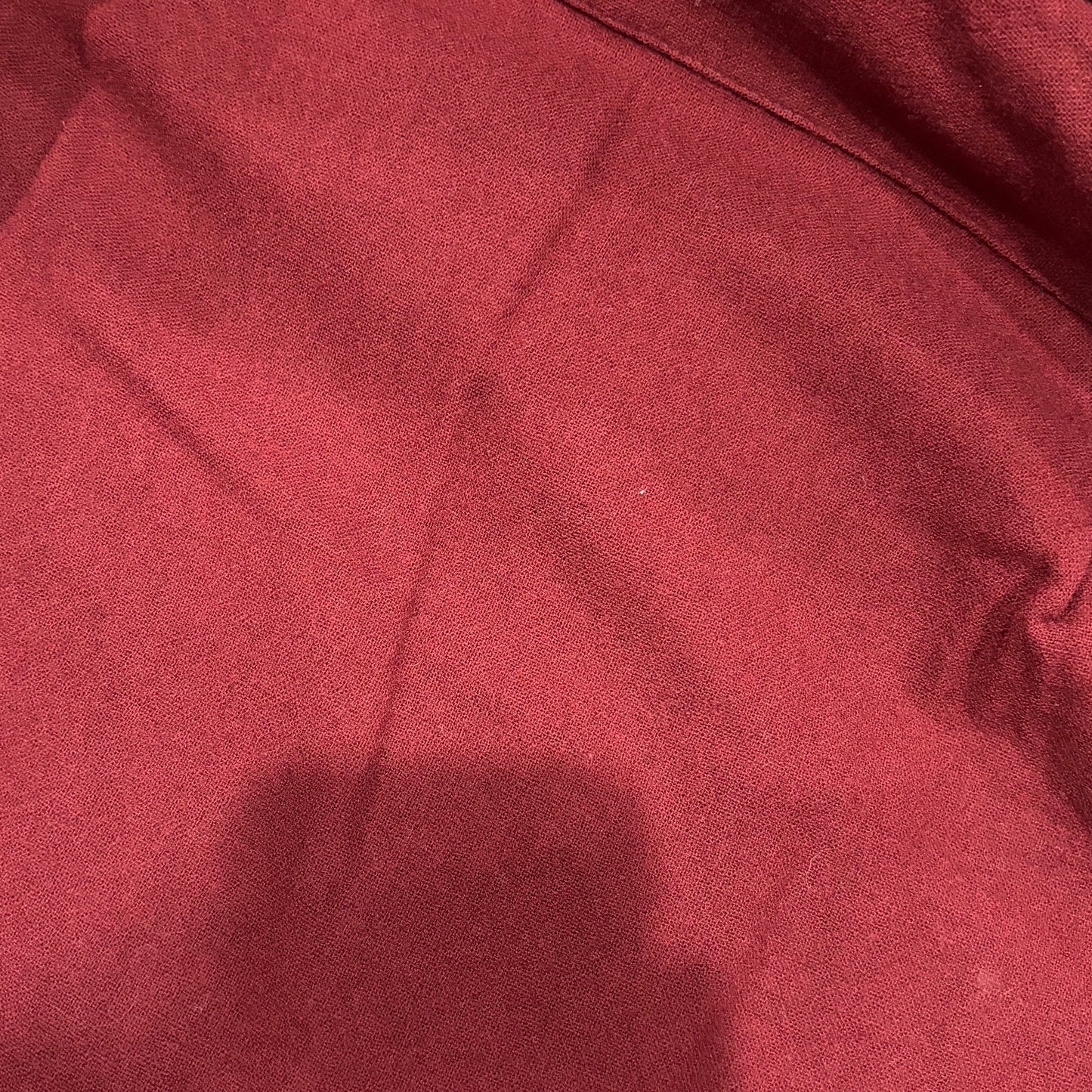 50's Perndleton ボードシャツ 無地 ワインレッド (S)/A8982S0-SO