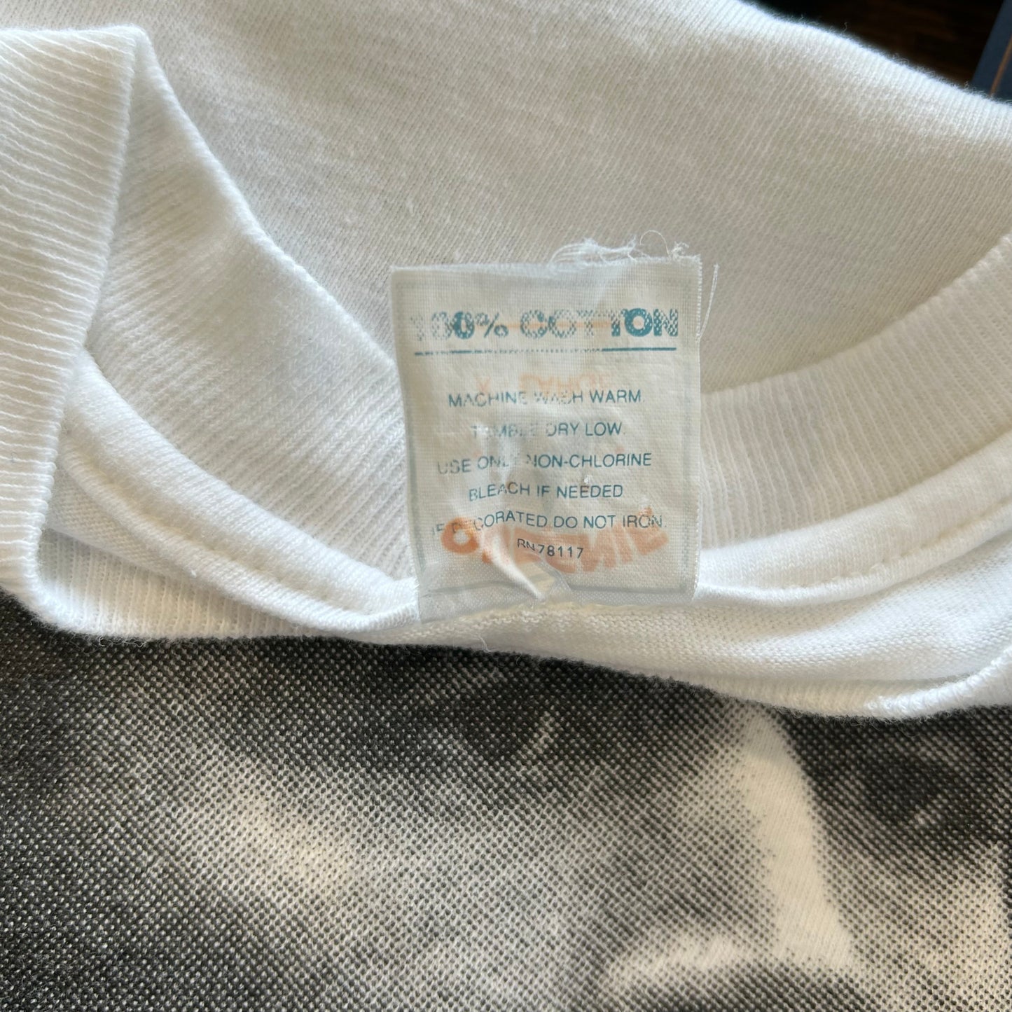 90's O.J.Simpson フォトTシャツ 白(XL)/A6494T-SO