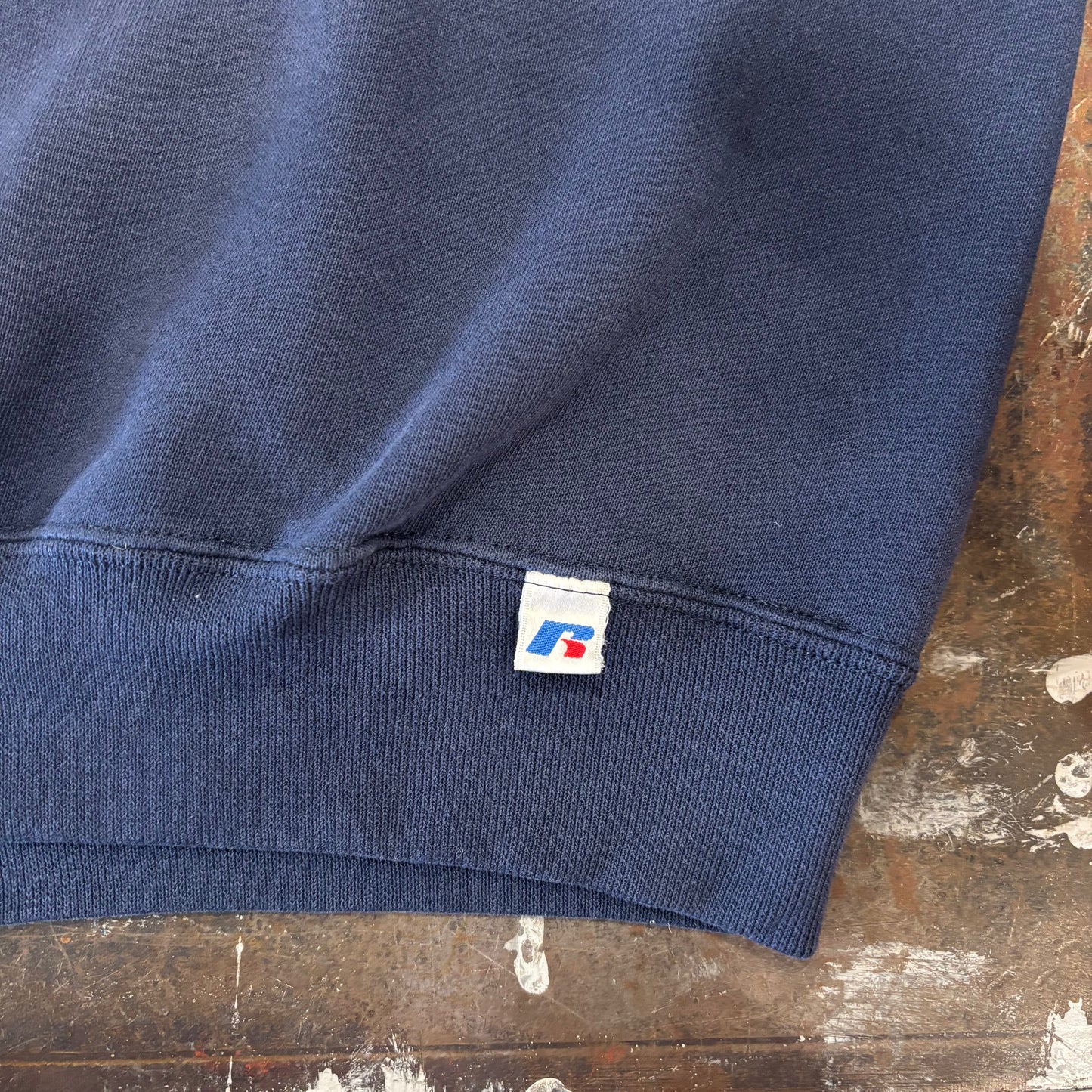 00's Russell Athletic ラッセル 無地スウェット ネイビー (XLT) /A7841S-SO