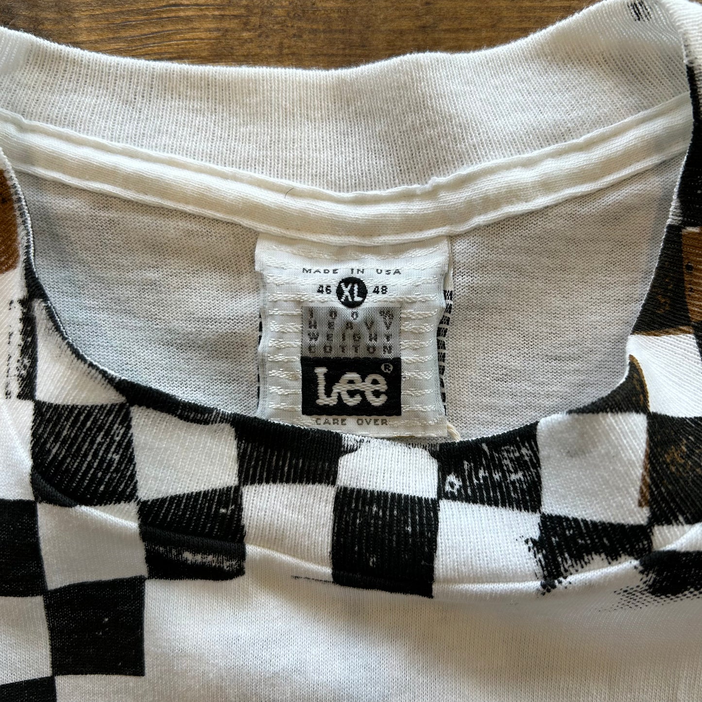 90's R.E.M ”RADIO SONG"オールオーバープリントTシャツ Lee 白(XL)/A6717T-SO