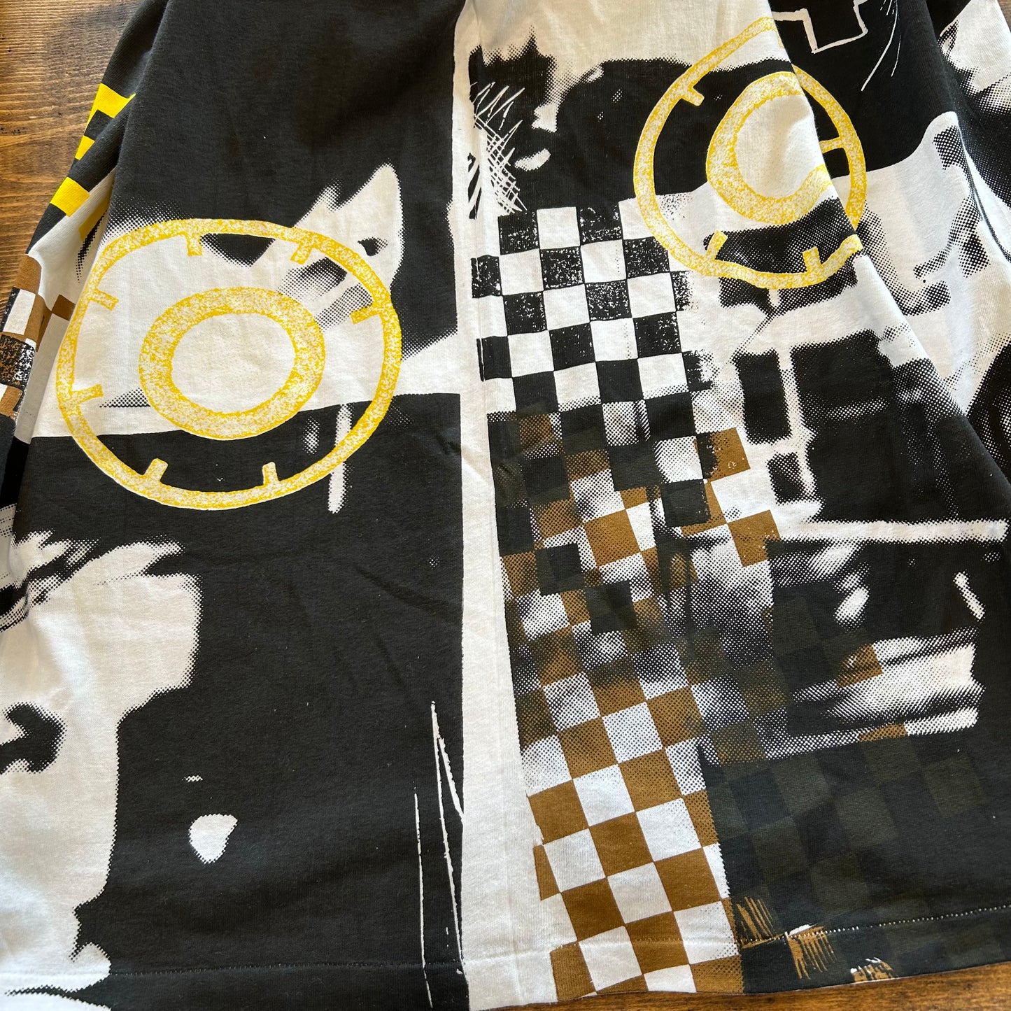90's R.E.M ”RADIO SONG"オールオーバープリントTシャツ Lee 白(XL)/A6717T-SO