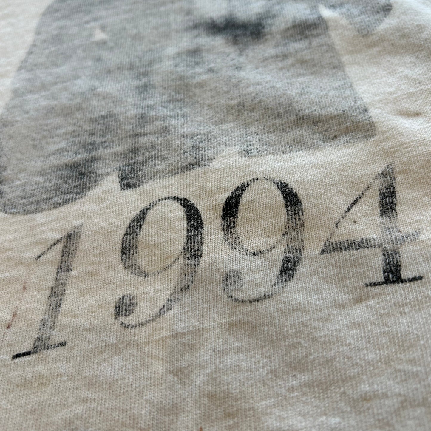 90's Woodstock 1994ウッドストック 染み込みプリントTシャツ 白 Fruit of the loom(XL)/A3947T-SO