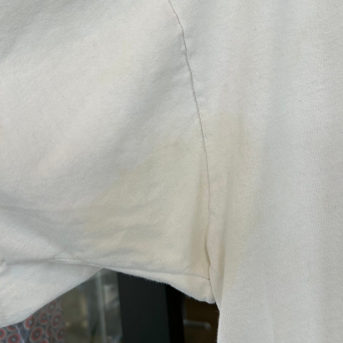90's Woodstock 1994ウッドストック 染み込みプリントTシャツ 白 Fruit of the loom(XL)/A3947T-SO