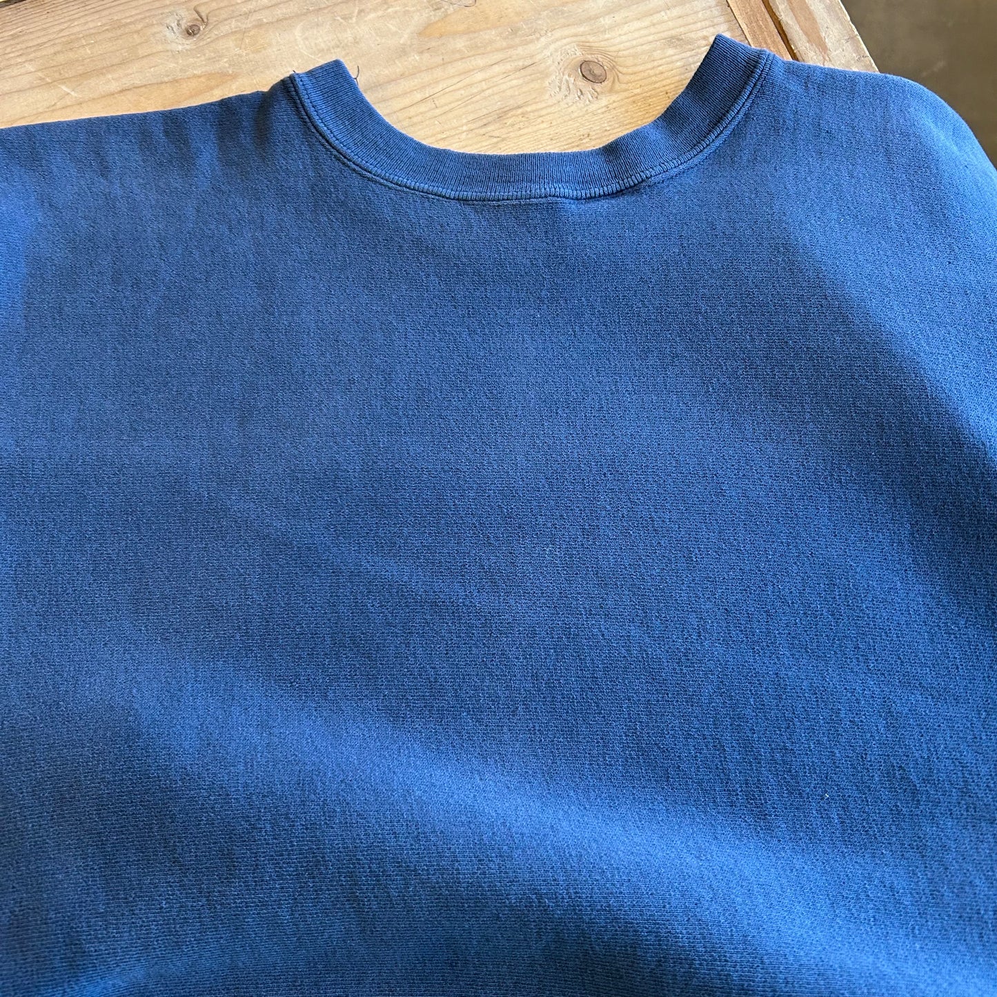 80's Champion Reverse Weave リバースウィーブ GETTYSBURG COLLEGE スウェット フェード 紺(XL)/A5411R-SO