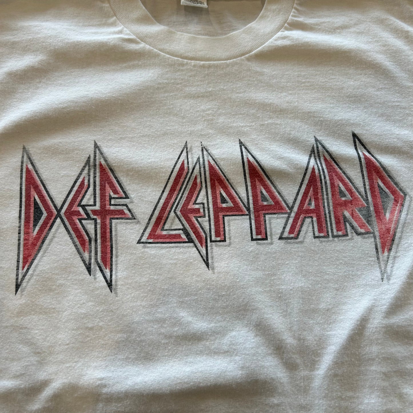 00's DEF LEPPARD デフレパード Euphoria 2000ツアーTシャツ Giant 白(XL)/A7064T-SO