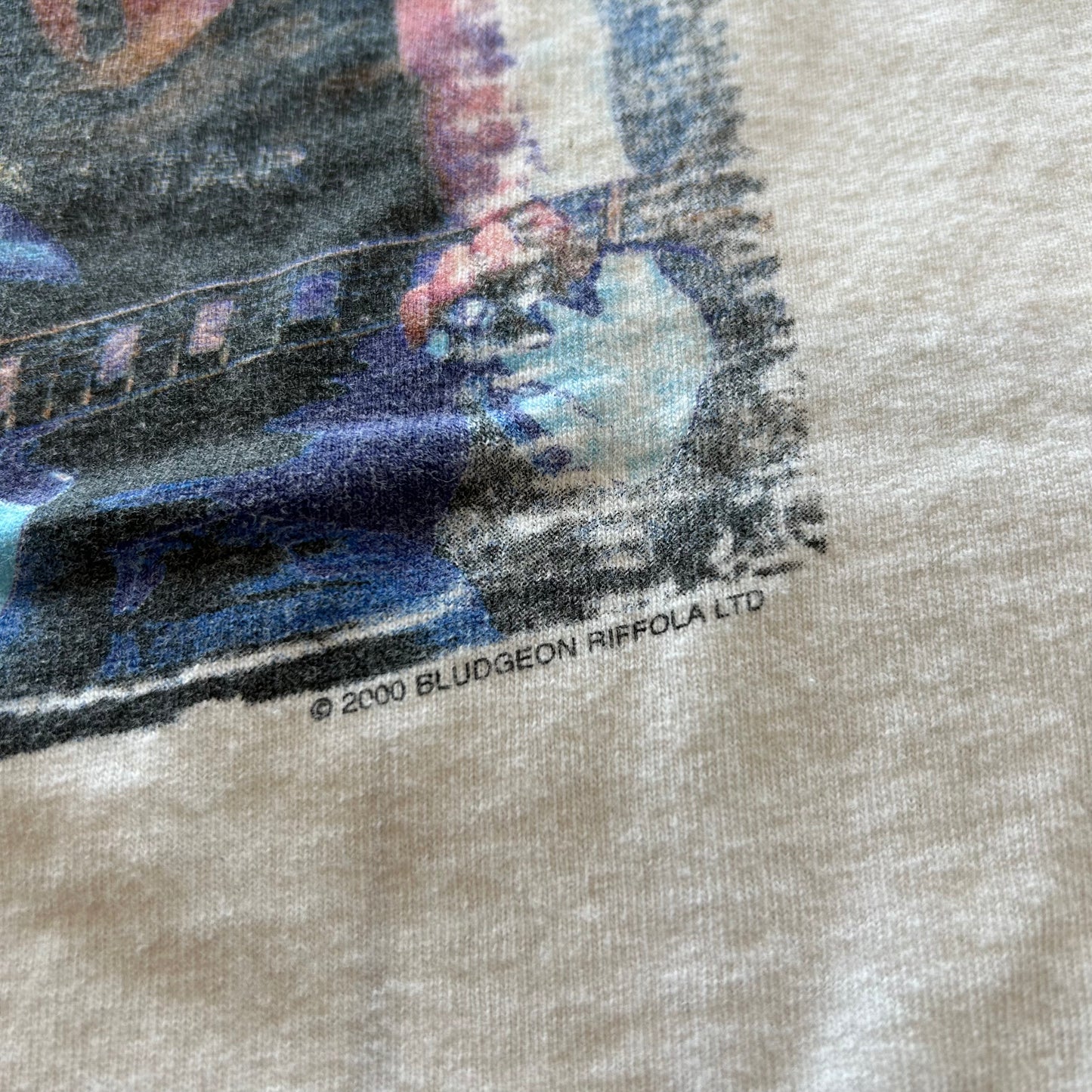 00's DEF LEPPARD デフレパード Euphoria 2000ツアーTシャツ Giant 白(XL)/A7064T-SO