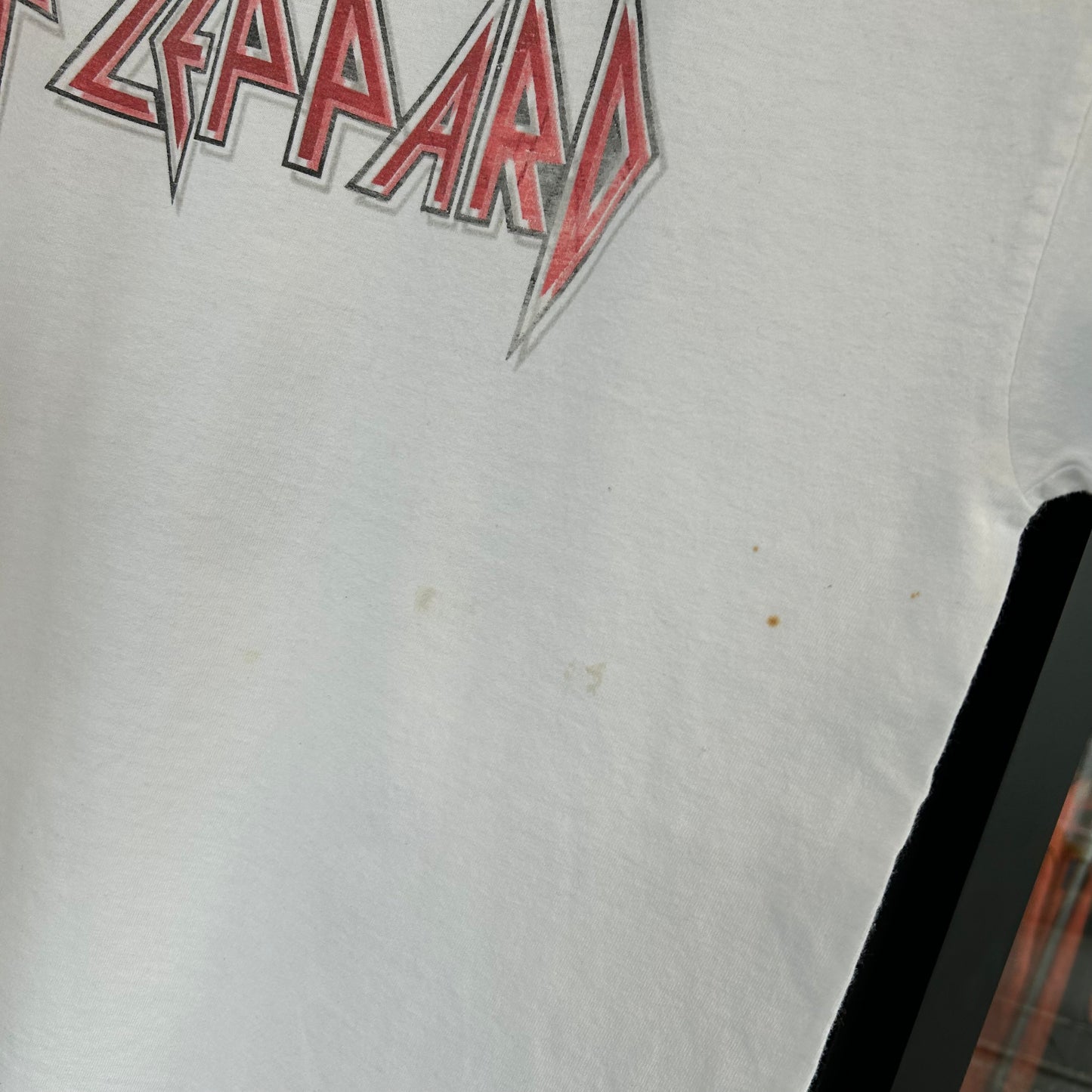 00's DEF LEPPARD デフレパード Euphoria 2000ツアーTシャツ Giant 白(XL)/A7064T-SO