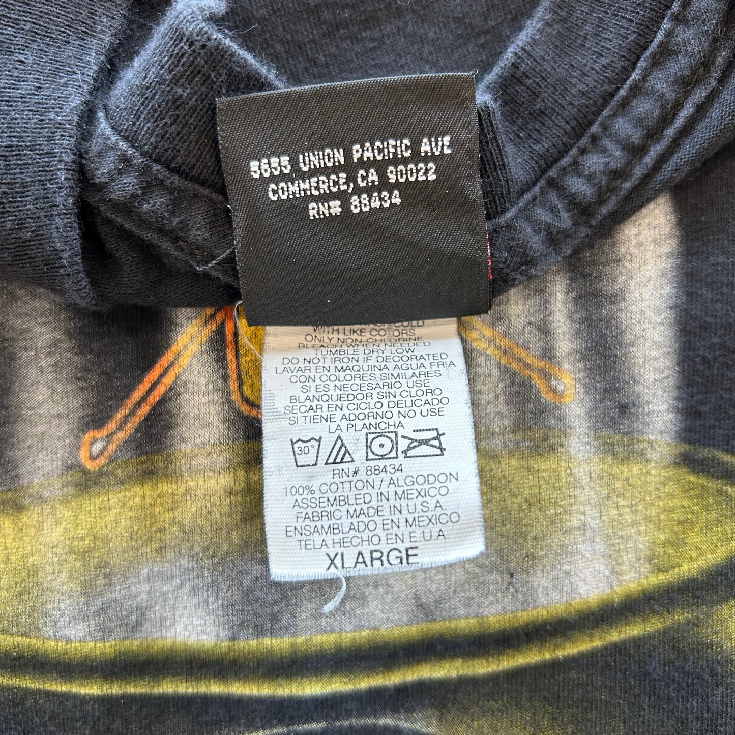 00's GOD SMACK ゴッドスマック 2001ツアーTシャツ giant 黒(XL)/A4500T-SO