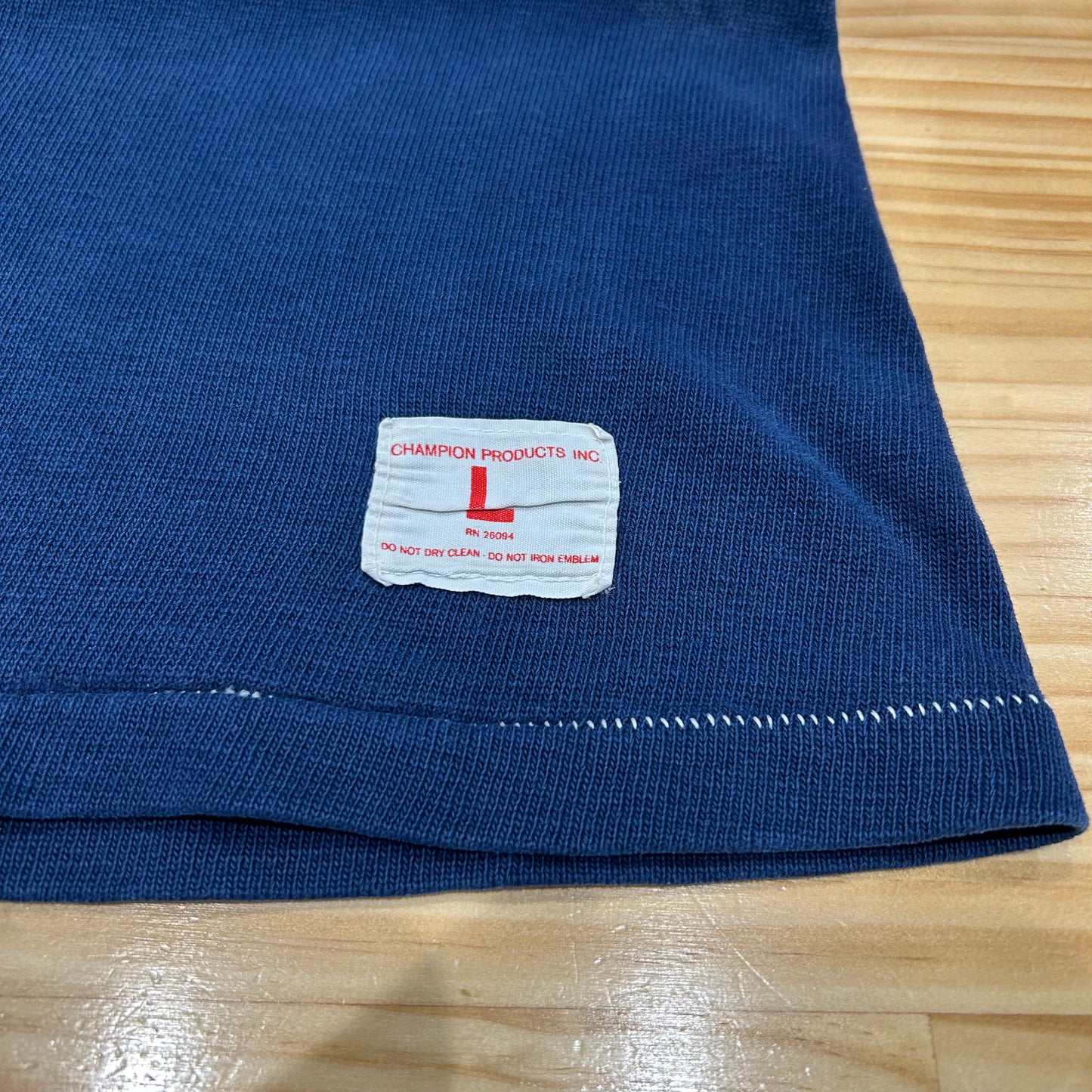 70's champion football T-shirt "27" チャンピオン フットボール Tシャツ ネイビー レッド (L)/A3444T-SO