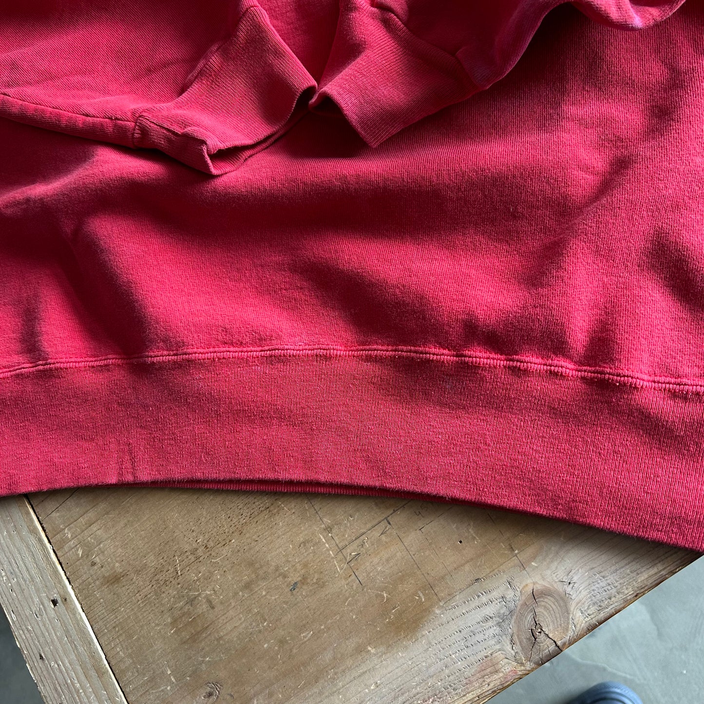 Champion カレッジスウェット KING’S COLLEGE 赤(サイズ不明)/B1584S-SO