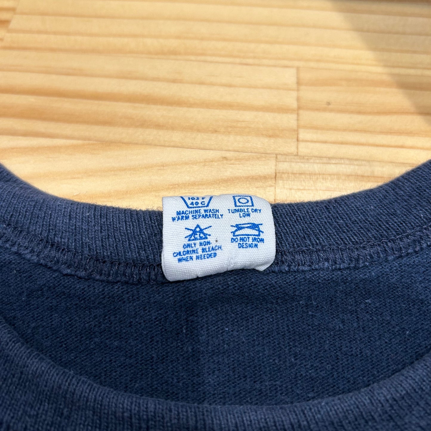80's champion ”GEORGIA TECH" チャンピオン カレッジ Tシャツ ネイビー (XL)/A4110T-SO