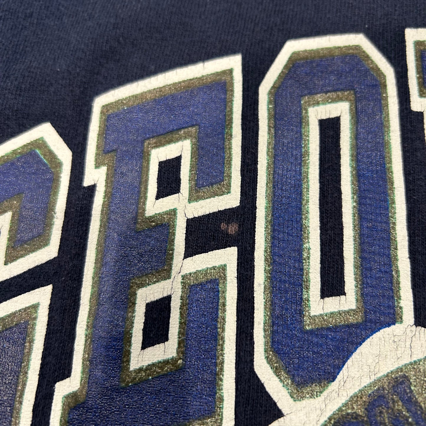 80's champion ”GEORGIA TECH" チャンピオン カレッジ Tシャツ ネイビー (XL)/A4110T-SO