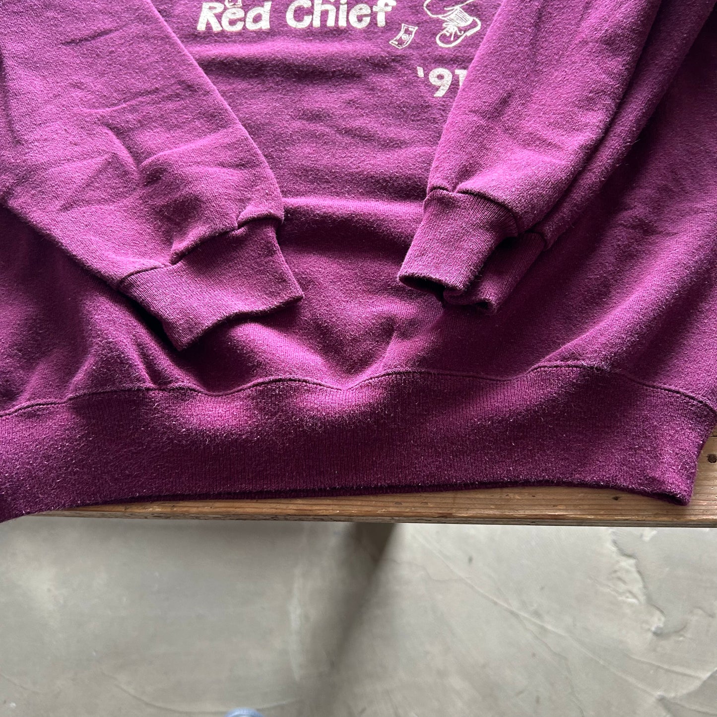 90's Hanes The Ransom Of Red Chief「赤い酋長の身代金」短編小説 プリントスウェット(XL)/A6210S-SO