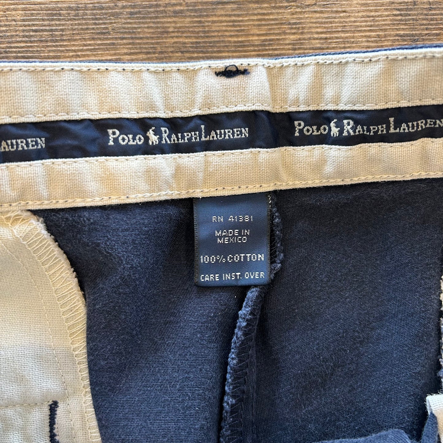 Polo Ralph Lauren ラルフローレン ポロチノ 2タックチノパン ネイビー(32×30)/B1329P-SO