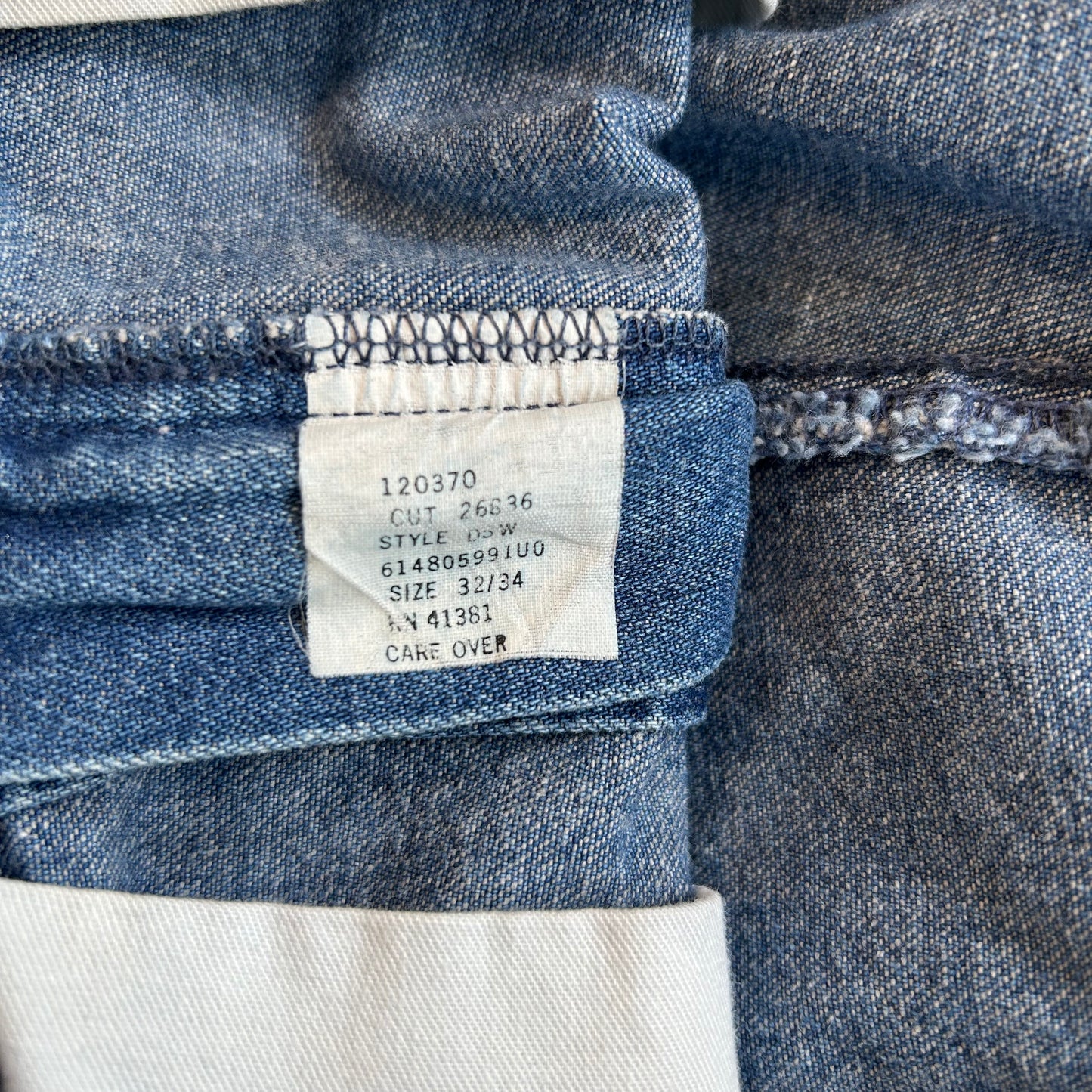 90's Polo Ralph Lauren "POLO DENIM" 2タックデニムスラックス USA製 (32×34)/A5334P-SO