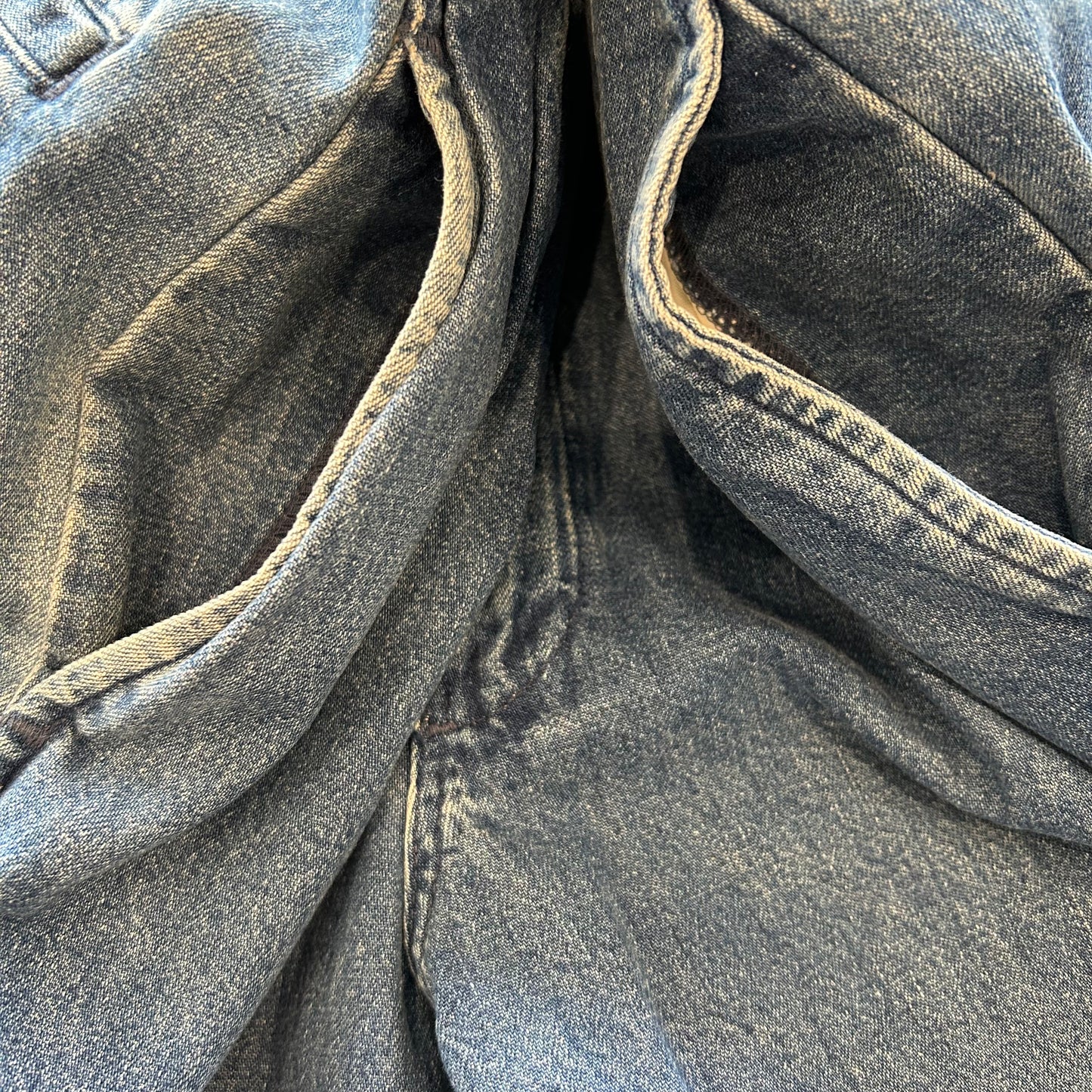 90's Polo Ralph Lauren "POLO DENIM" 2タックデニムスラックス USA製 (32×34)/A5334P-SO