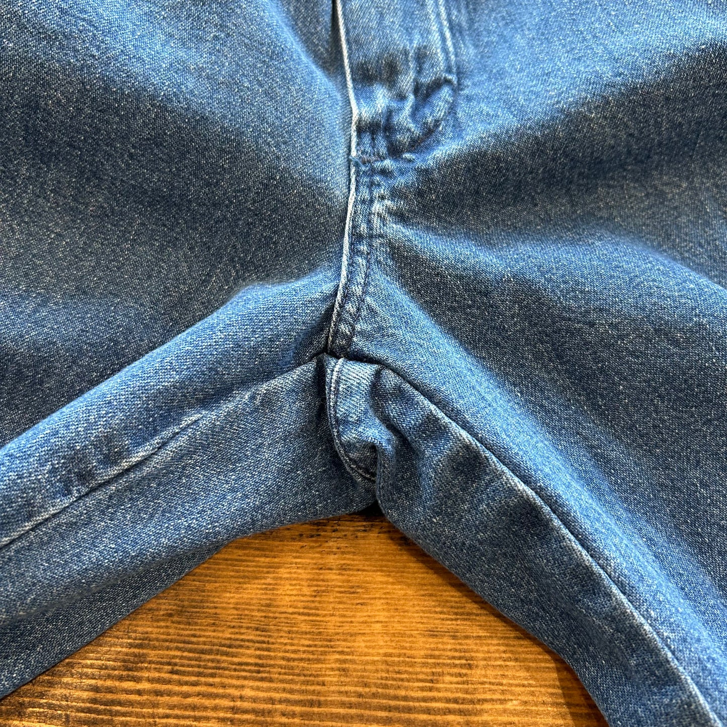 90's Polo Ralph Lauren "POLO DENIM" 2タックデニムスラックス USA製 (32×34)/A5334P-SO
