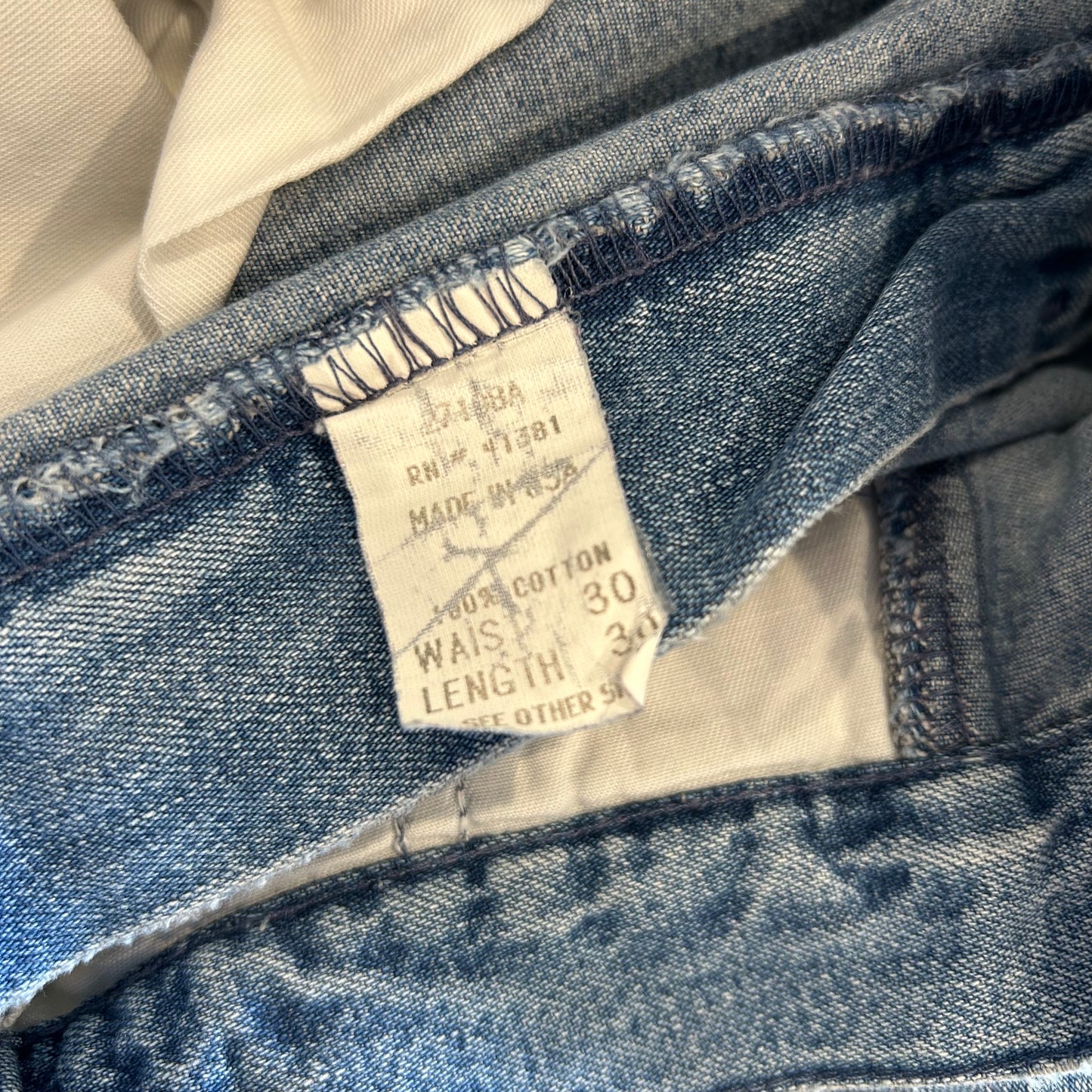 90's Polo Ralph Lauren”POLO DENIM"2タックデニムスラックス made in USA(30×30)/A5335P-SO