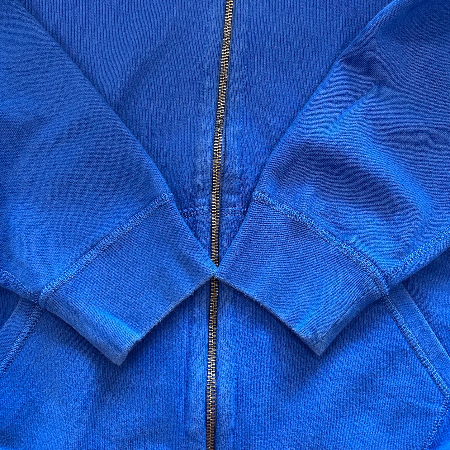 00's Ralph Lauren ジップアップフーディ ブルー (L)/B0409S-SO