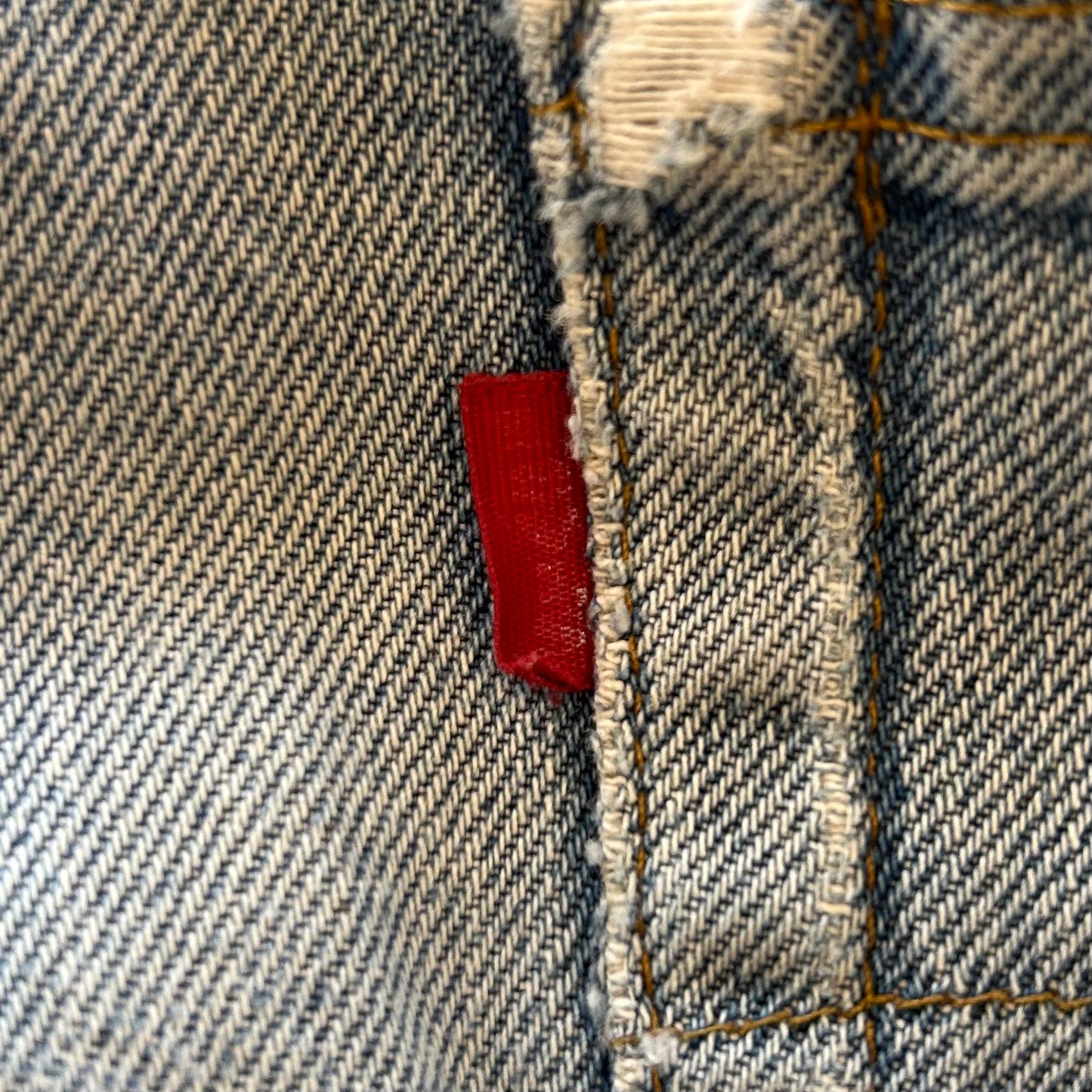 80's Levis 501 赤耳 デニムパンツ ダメージ(32×36)/A1511P-SO