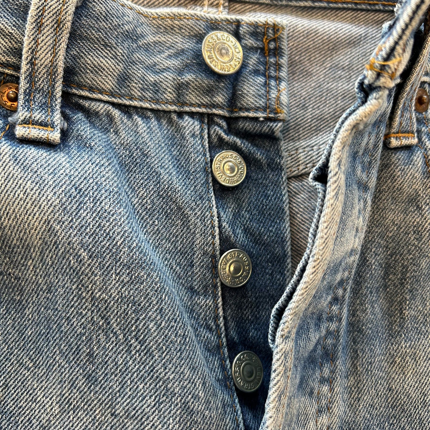 80's Levis 501 赤耳 デニムパンツ ダメージ(32×36)/A1511P-SO