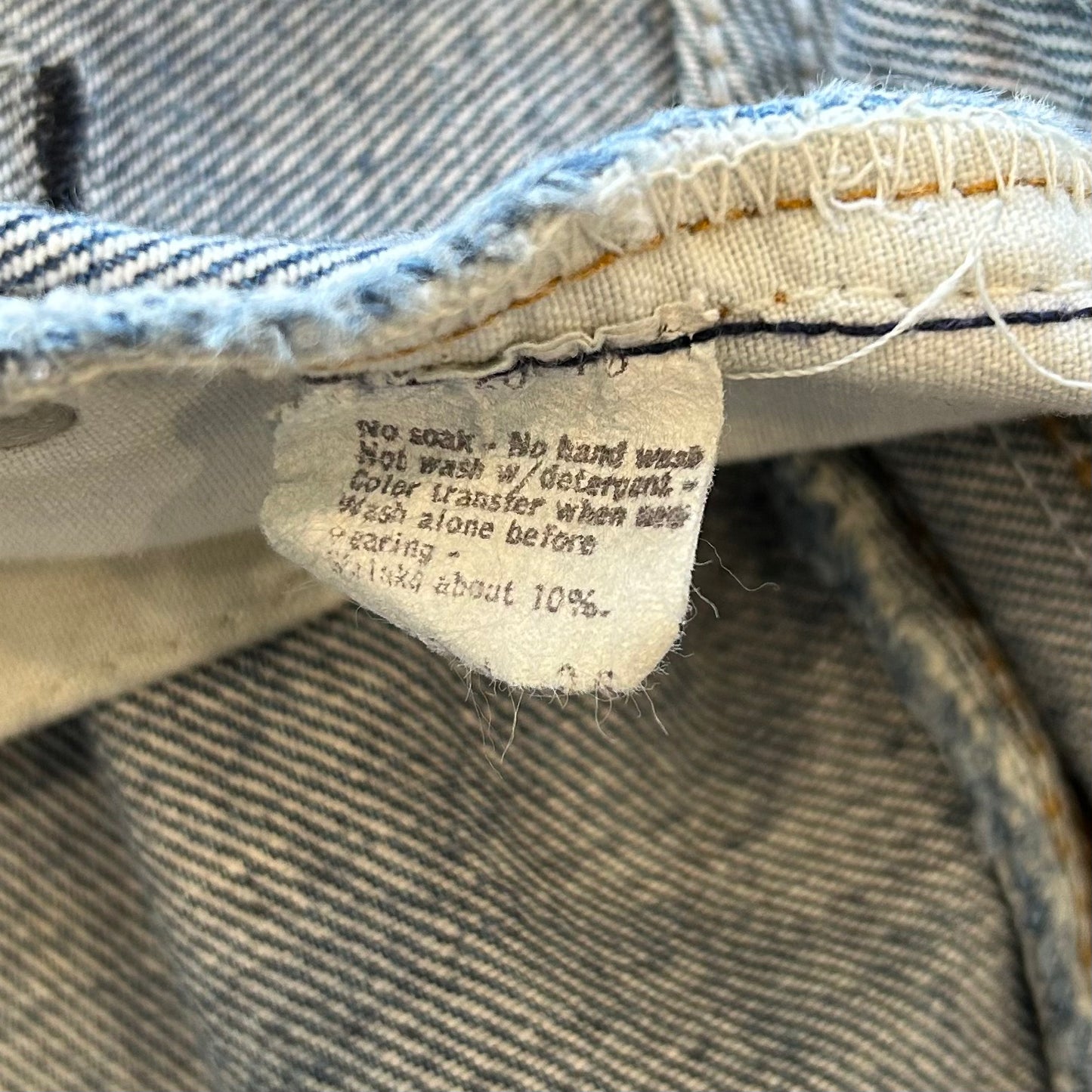 80's Levis 501 赤耳 デニムパンツ ダメージ(32×36)/A1511P-SO