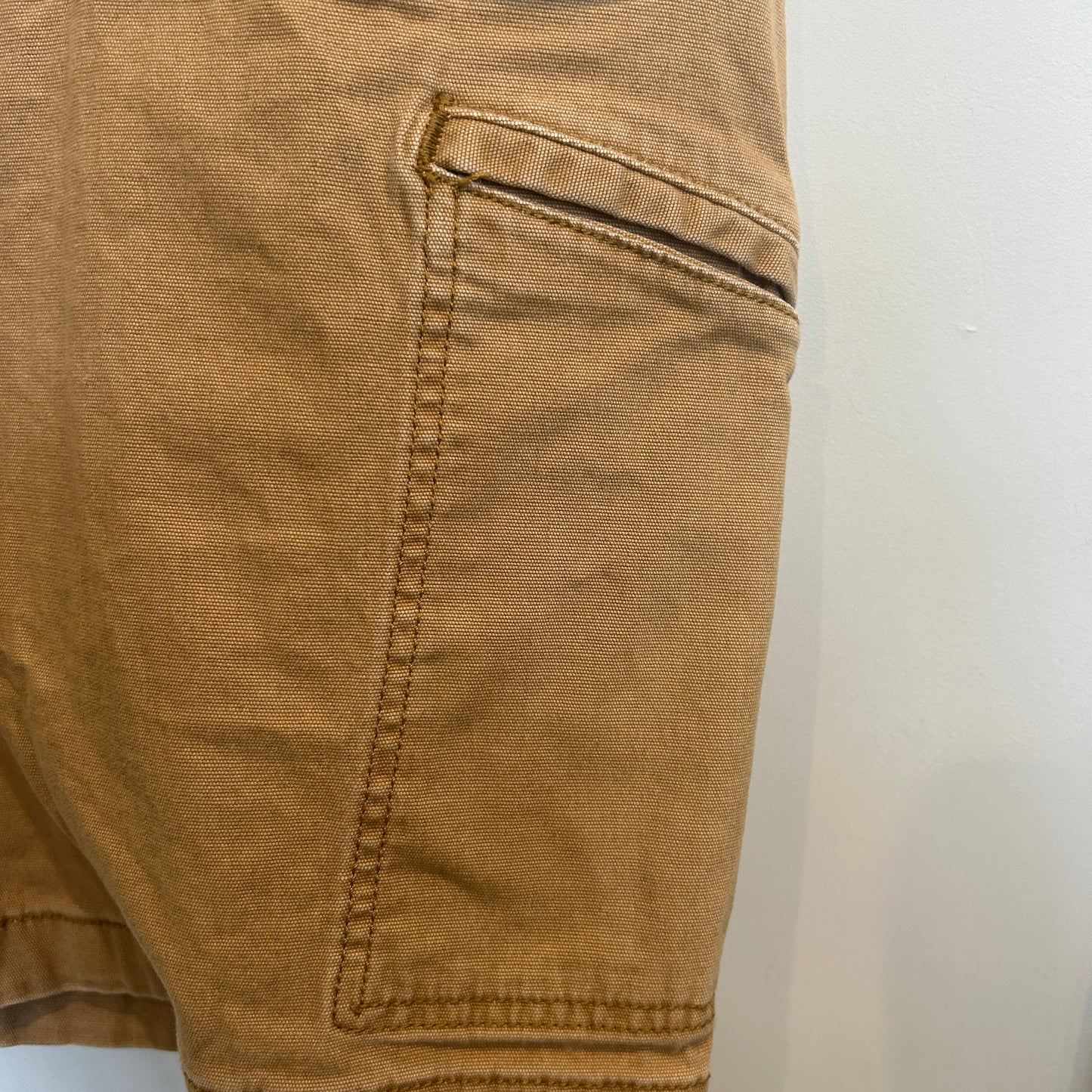 00's Carhartt カーハート Relaxed Fit ダック ハーフパンツ ベージュ (w38)/C1230P-SO