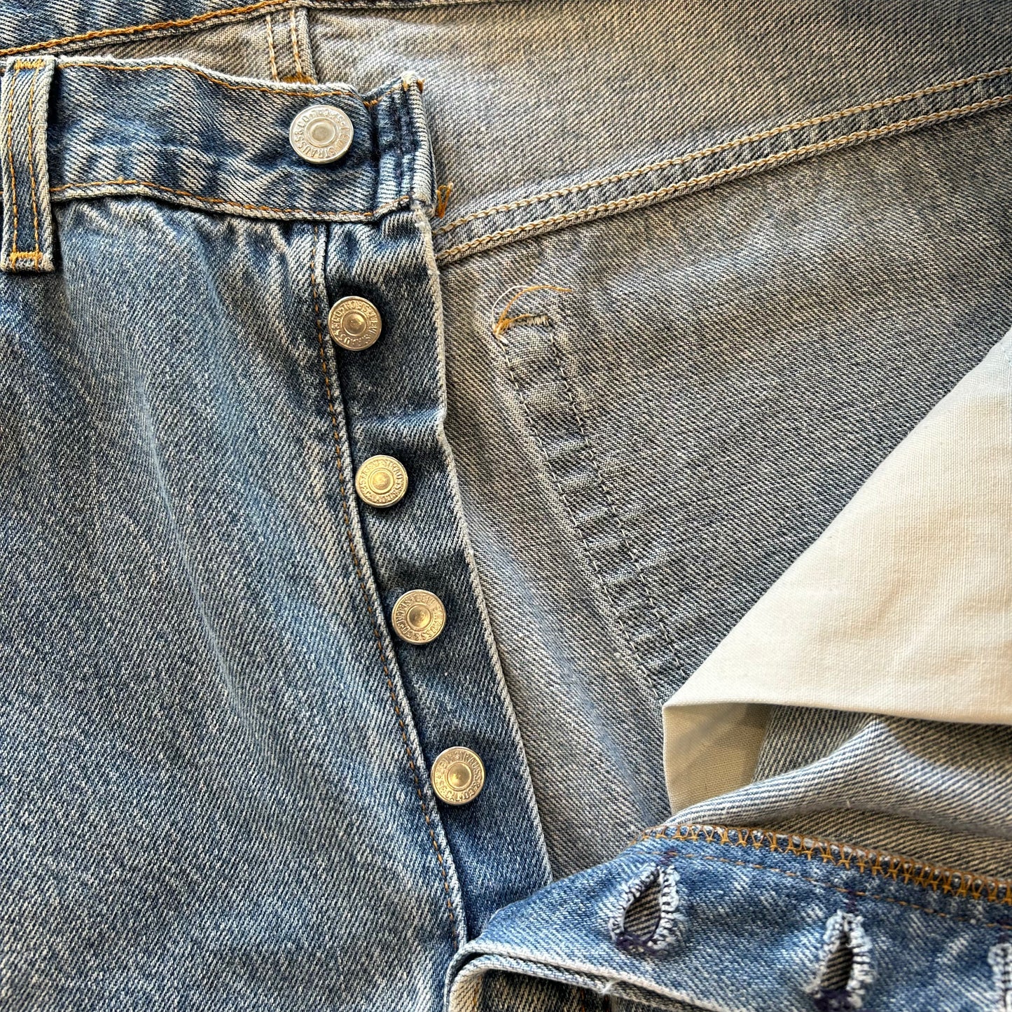 90's Levi's リーバイス501 デニムパンツ USA製 (38×30)/A3599P-SO