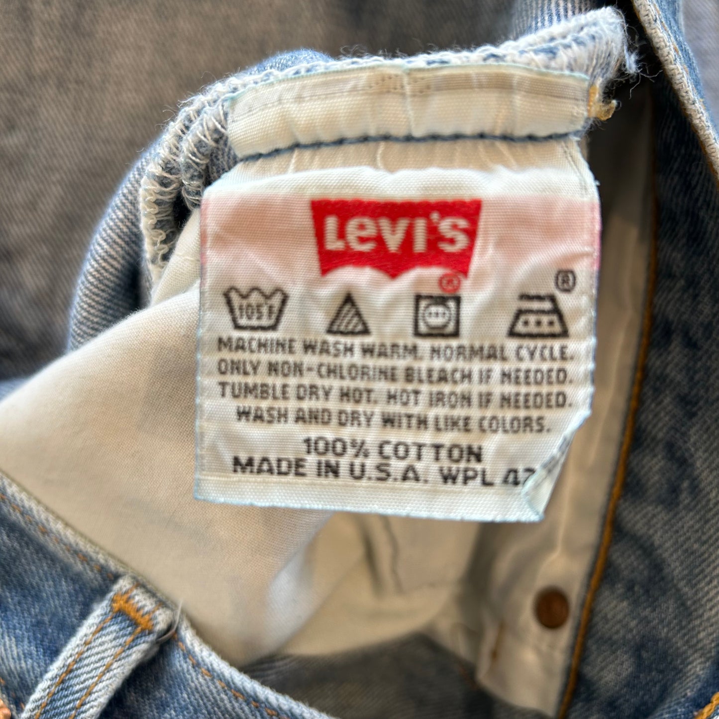 90's Levi's リーバイス 501 USA製 デニムパンツ (33×30)/A4772P-SO