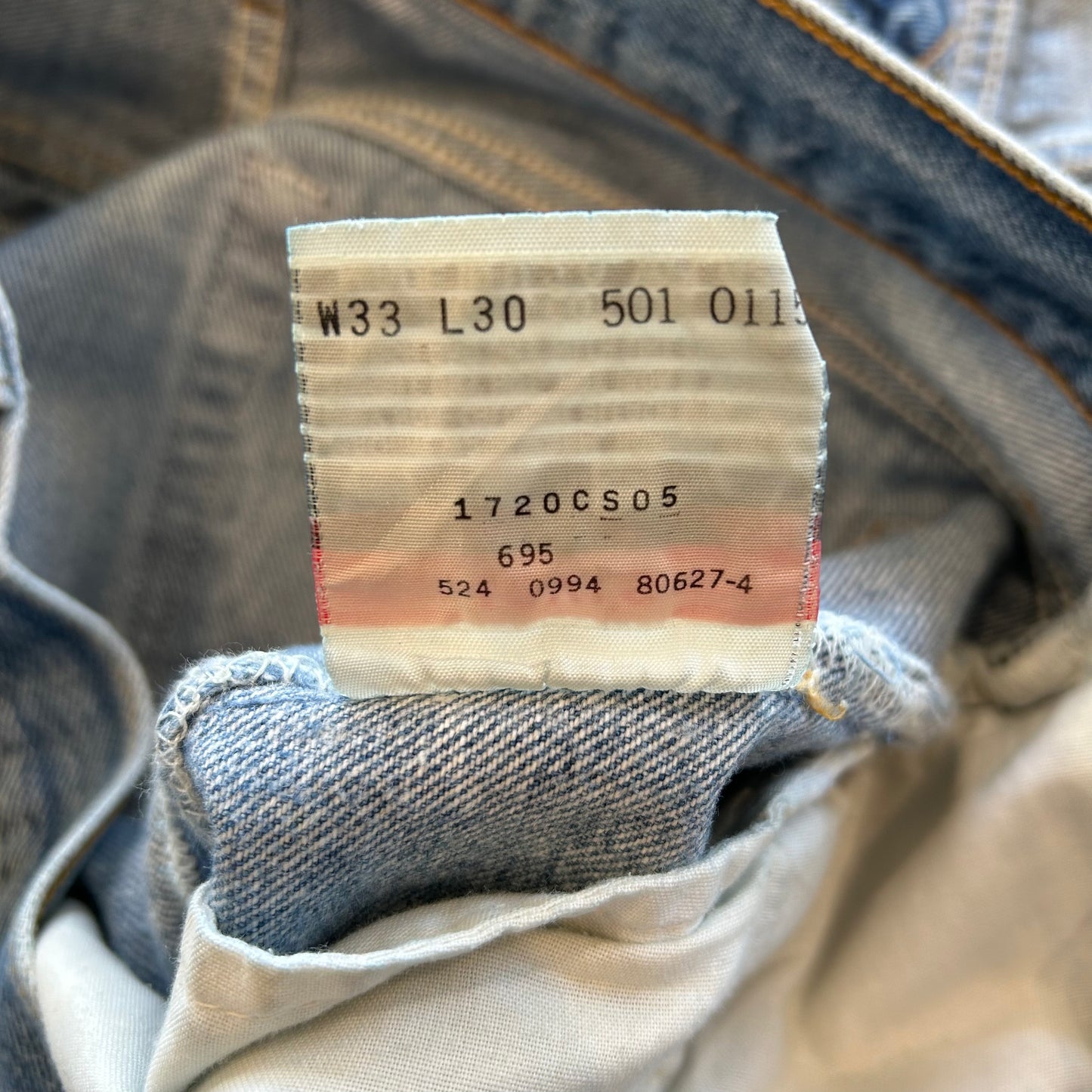 90's Levi's リーバイス 501 USA製 デニムパンツ (33×30)/A4772P-SO
