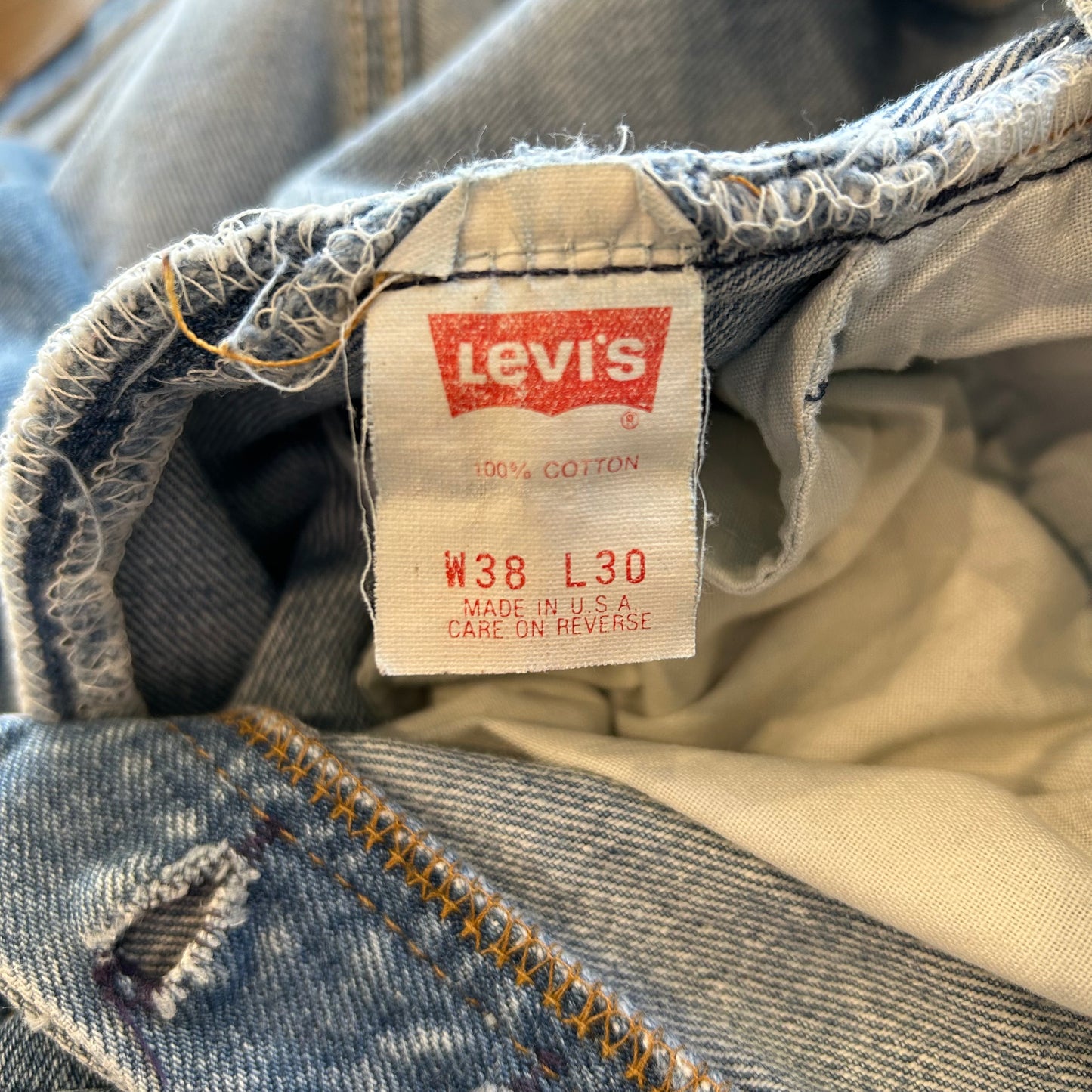 90's Levi's リーバイス501 デニムパンツ USA製 (38×30)/A3599P-SO