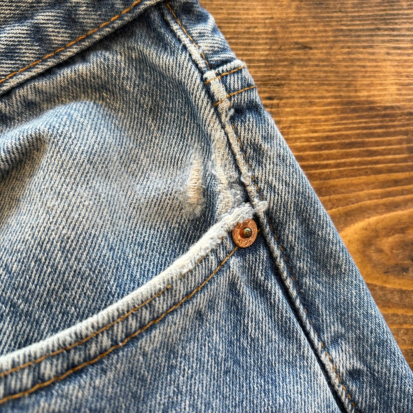 90's Levi's リーバイス501 デニムパンツ USA製 (38×30)/A3599P-SO