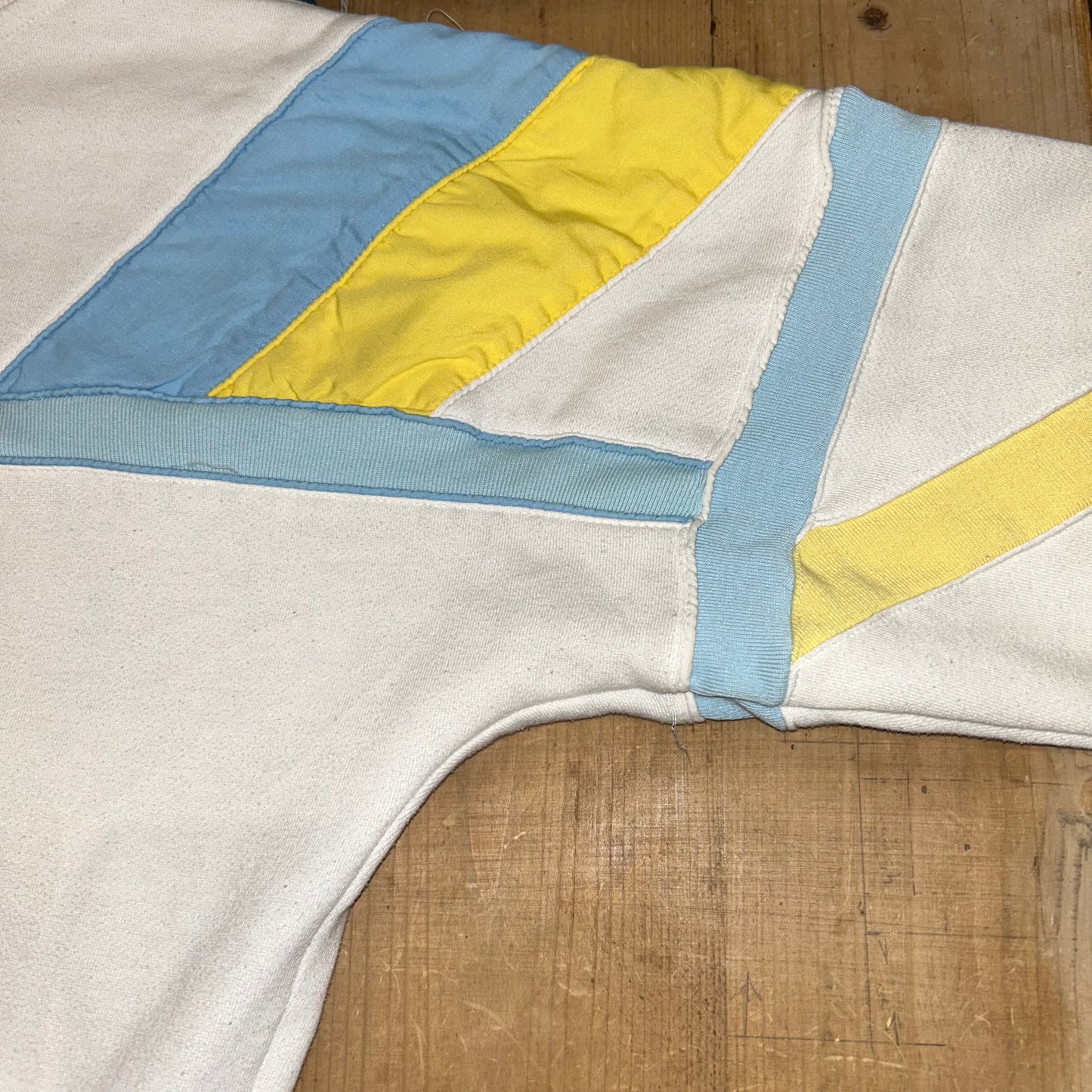 80's adidas The Hills Classic ゴルフ デザインスウェット(M)/B0144S-SO