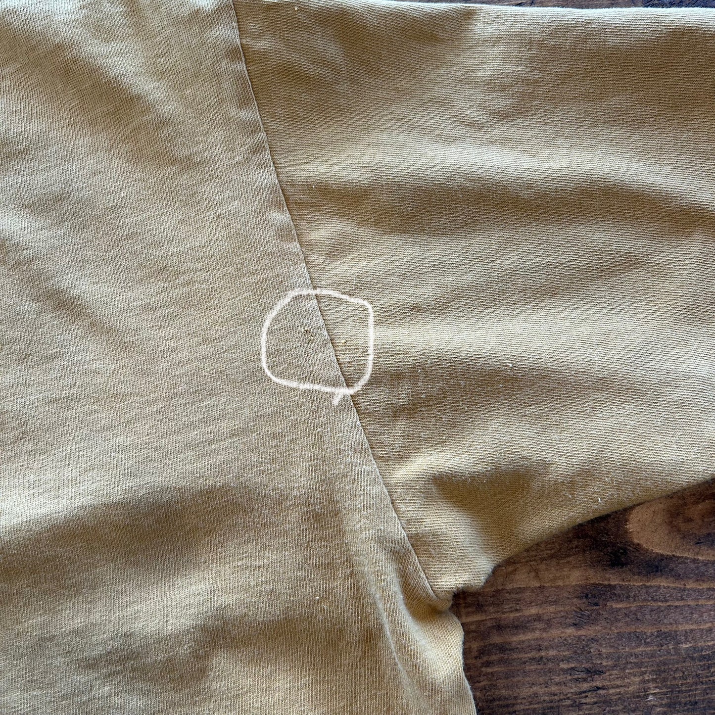 90's Stussy オールドステューシー カモフラ”S”ロゴTシャツ USA製 マスタード(M)/A7242T-SO