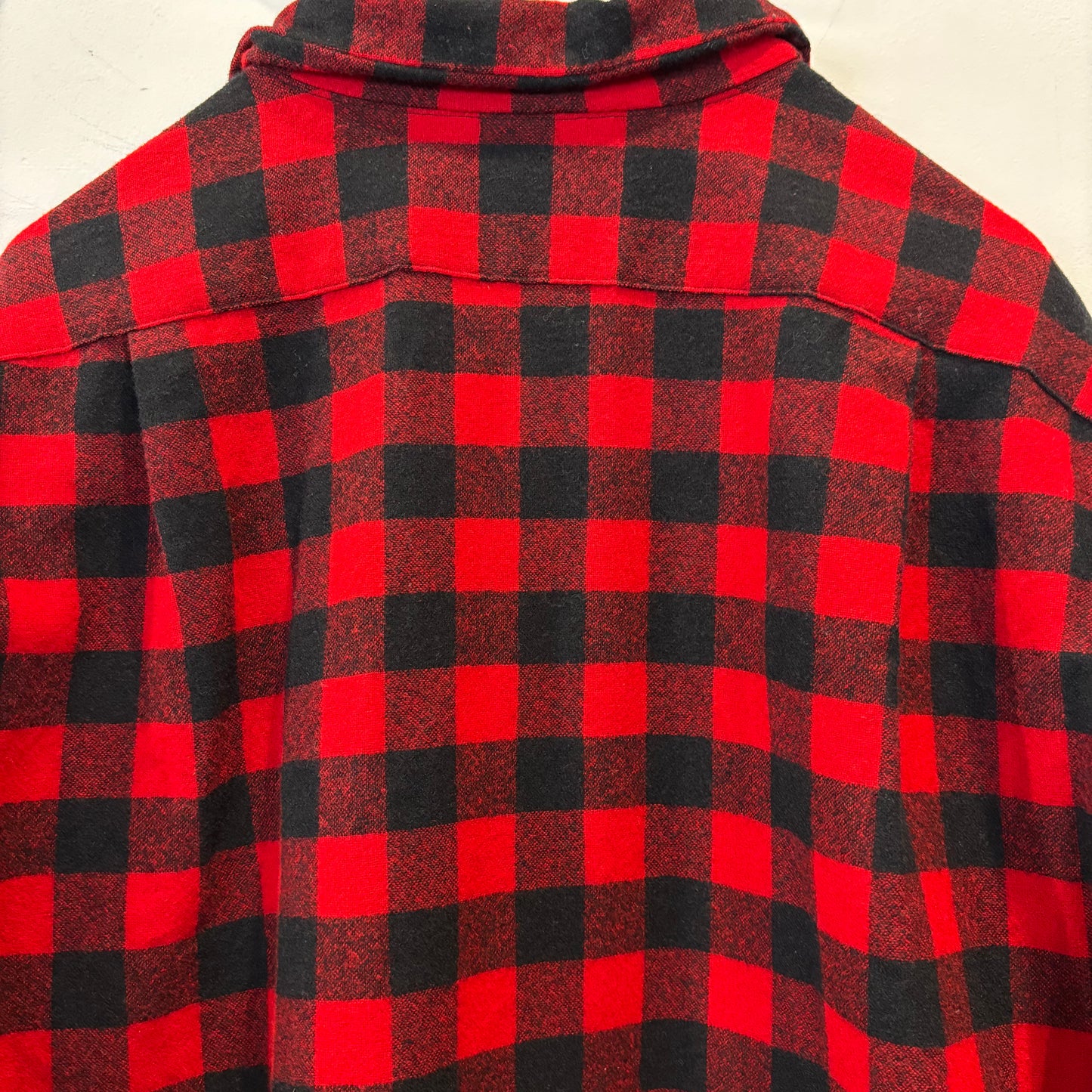 70's Pendleton ペンドルトン ボードシャツ 赤黒(XL)/C1505S-S0