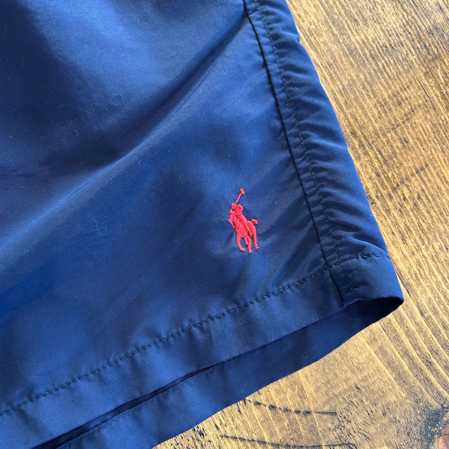 00's Polo Ralph Lauren ラルフローレン スイムショーツ ハーフパンツ ネイビー(XXL)/A4429P-SO