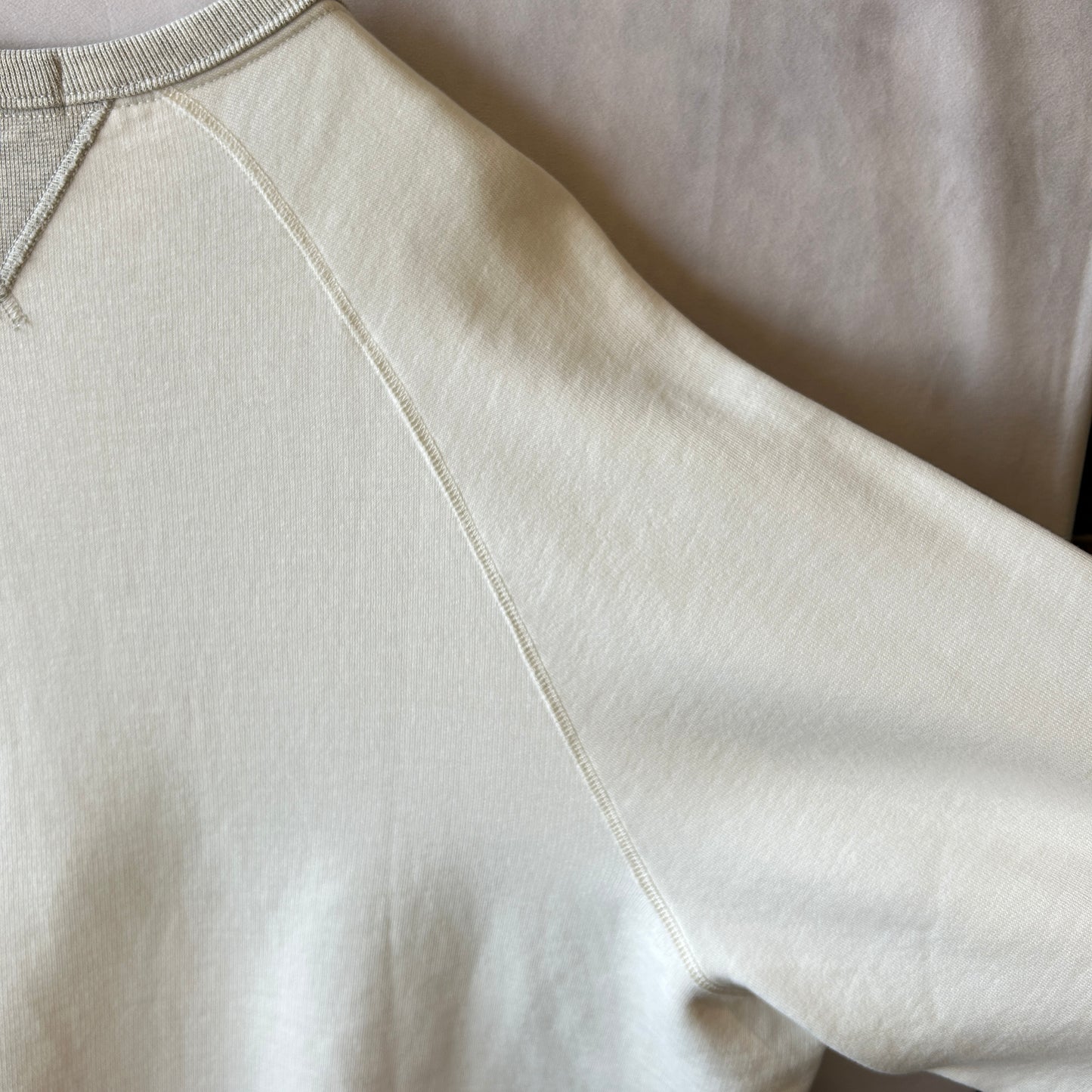 Polo by Ralph Lauren ラルフローレン オーバーサイズスウェット アイボリー/ヘザーグレー(XL)/C0278S-SO