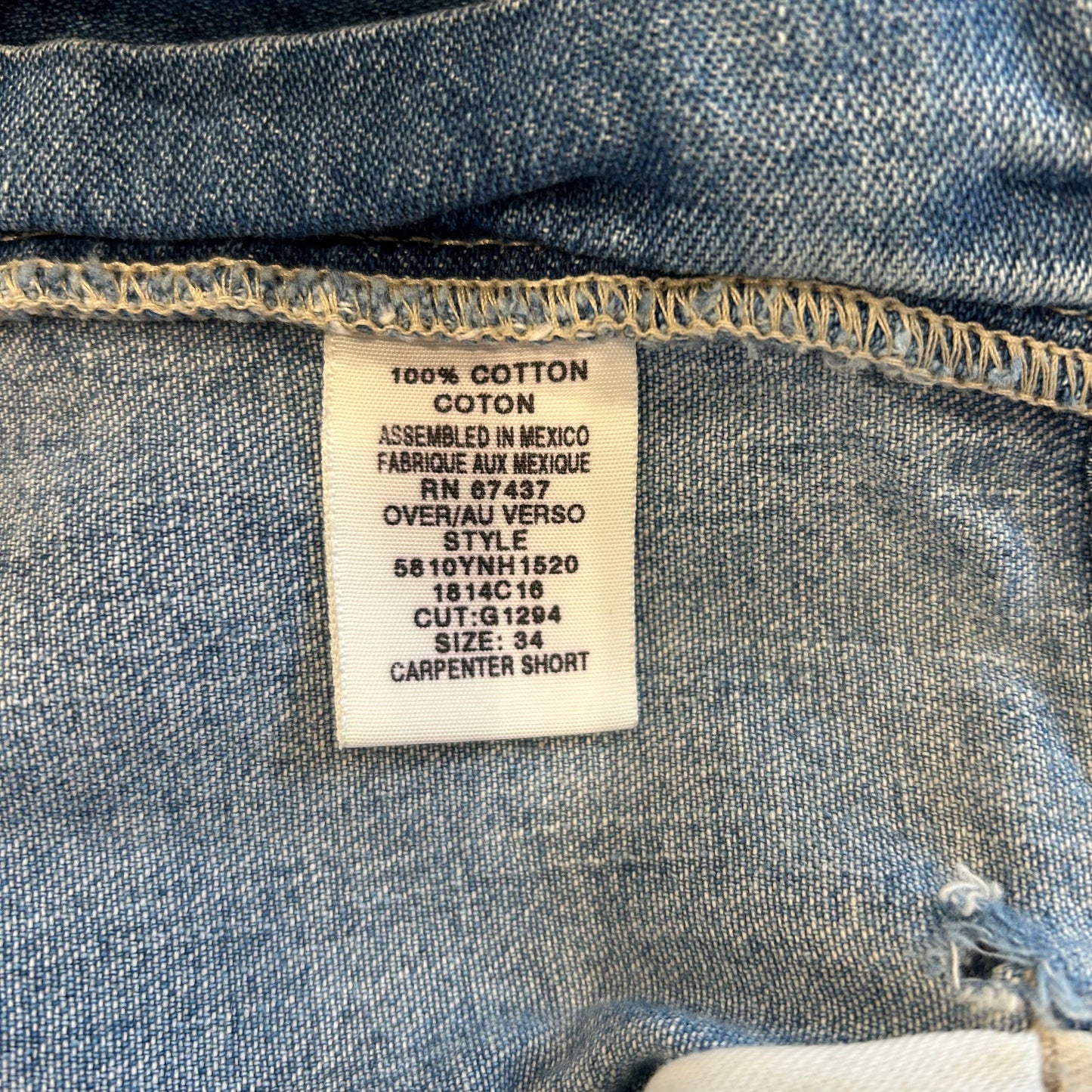 POLO JEANS ラルフローレン デニムペインターショーツ 薄青(W34)/B2291P-SO