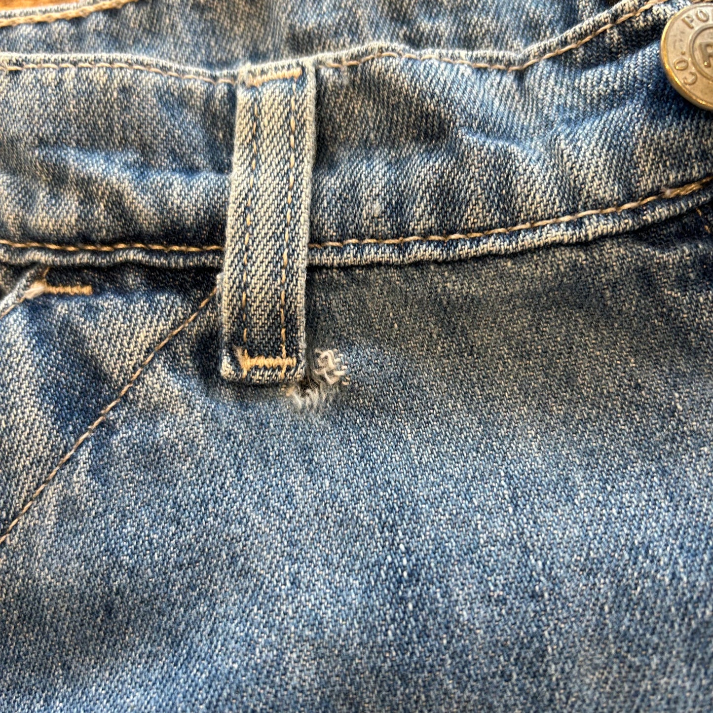 POLO JEANS ラルフローレン デニムペインターショーツ 薄青(W34)/B2291P-SO