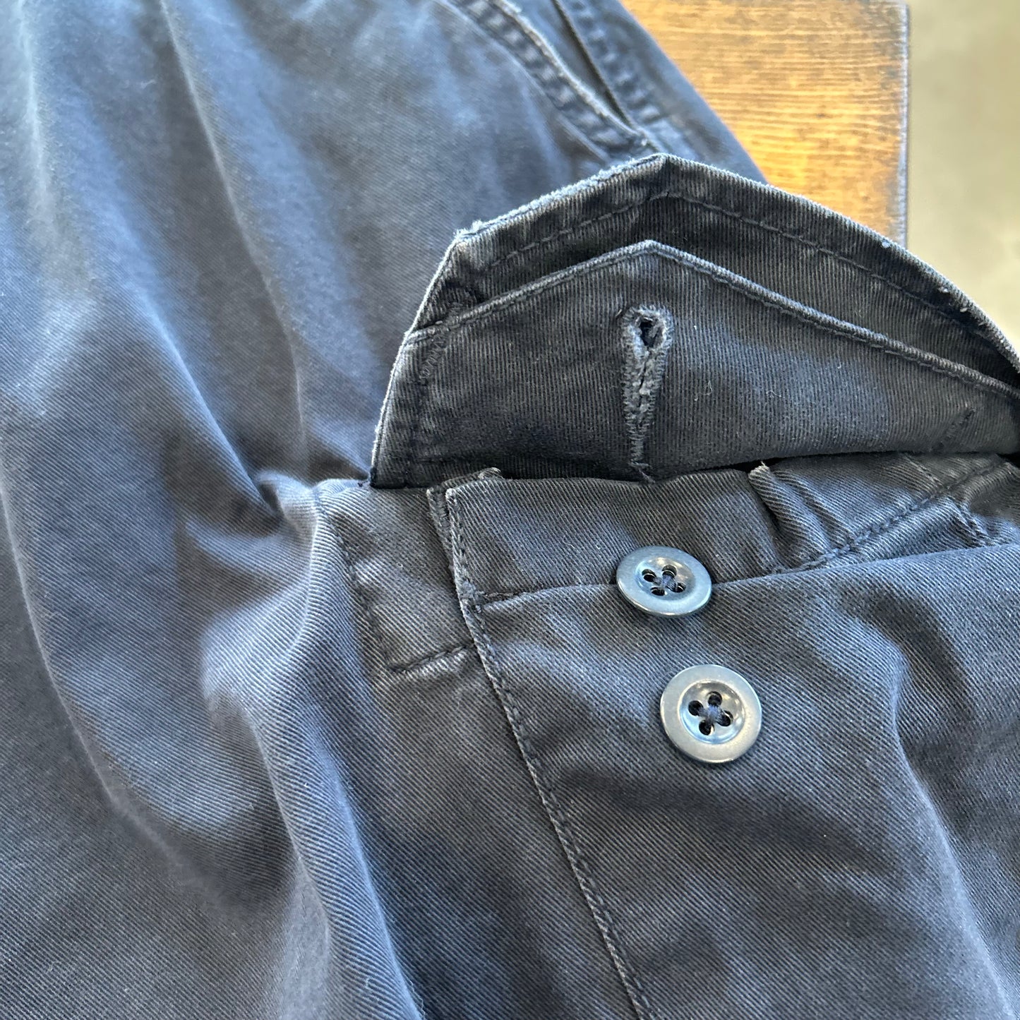 90's Polo Ralph Lauren ”POLO 67 CHINO"ラルフ ミリタリーカーゴショーツ ハーフバンツ ネイビー(W34)/B2303P-SO